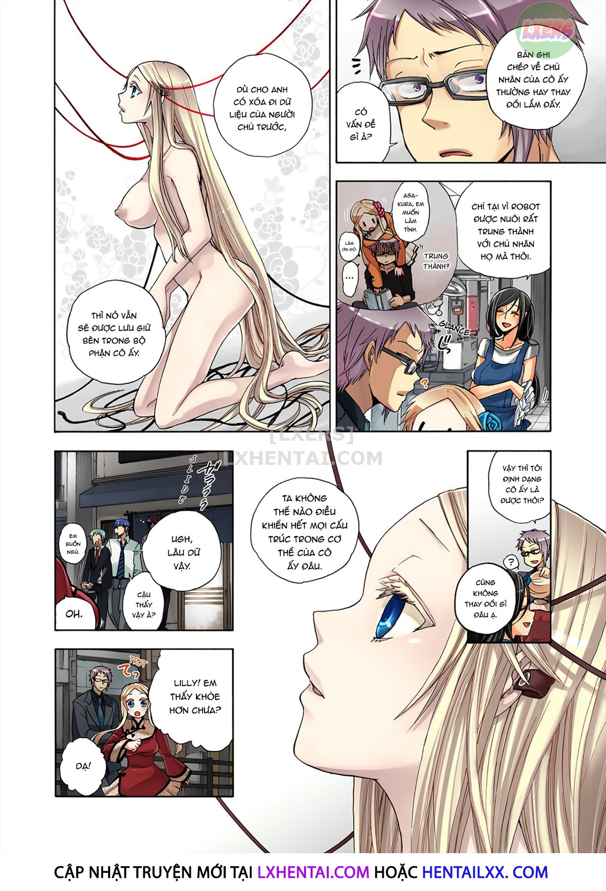 Đọc truyện hentai Robot thú cưng Lilly - Chap 14