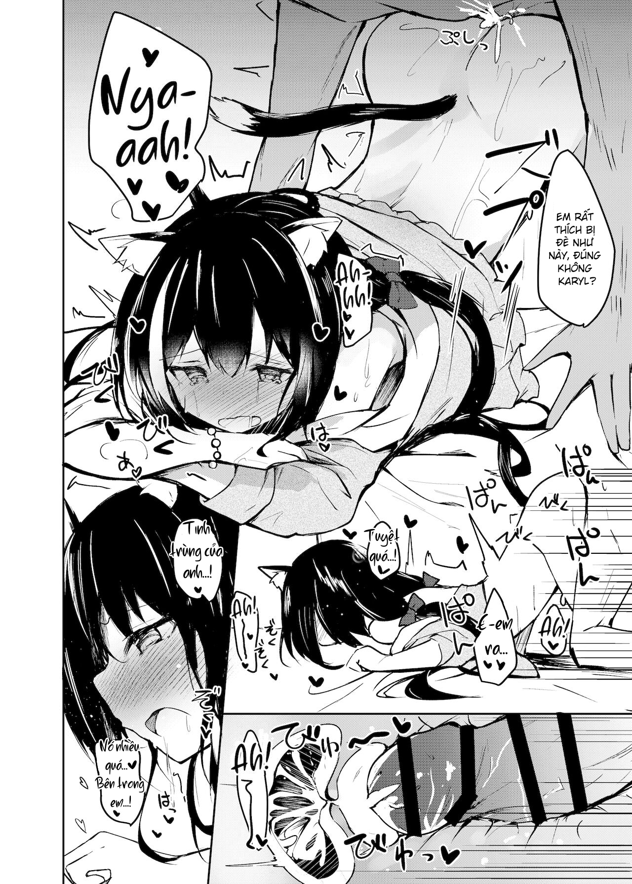 Đọc truyện hentai Deredere Kyaru-chan to Mizugi de Ecchi - Oneshot