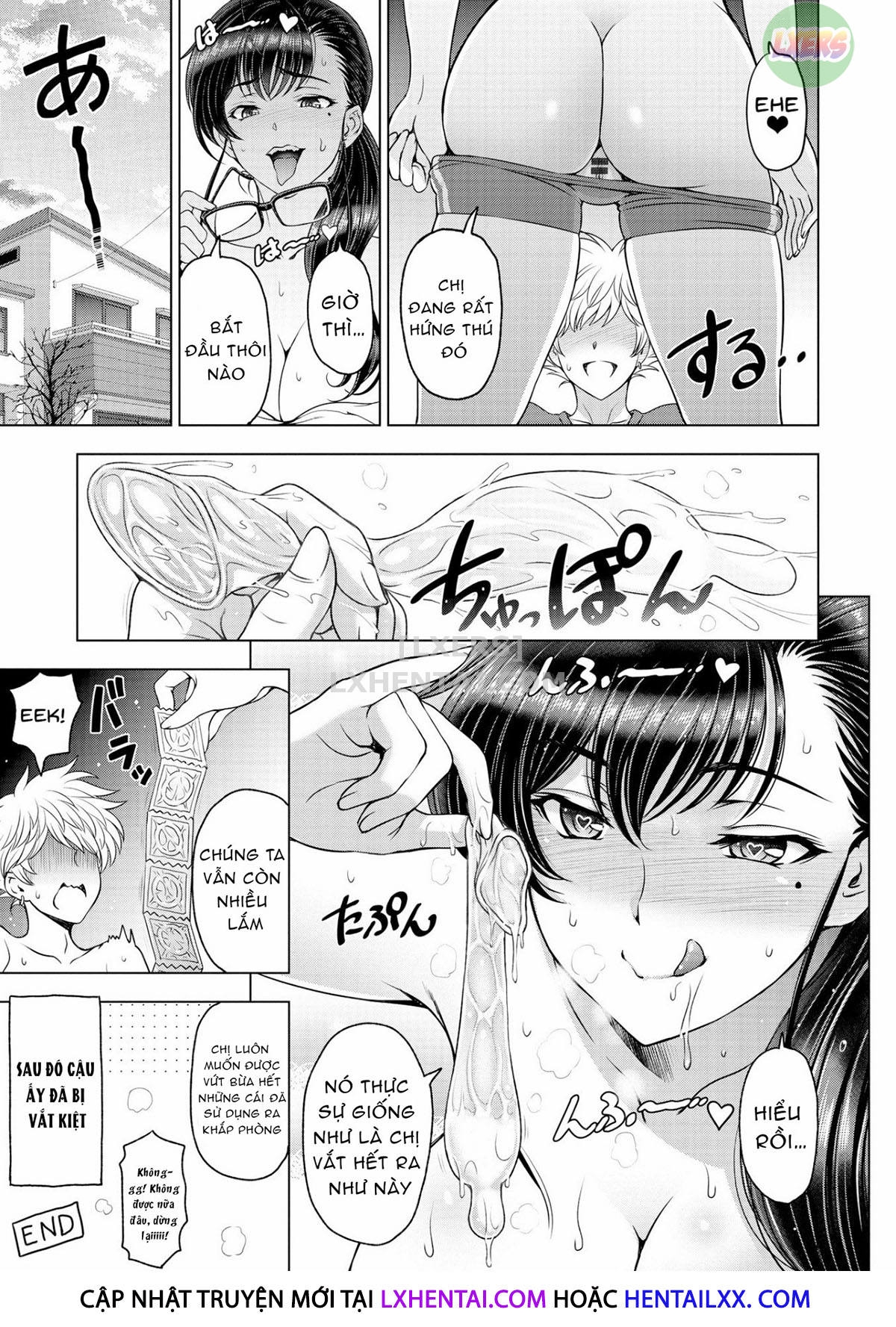 Đọc truyện hentai Chị gái siêu dâm đãng - Chap 12 - END