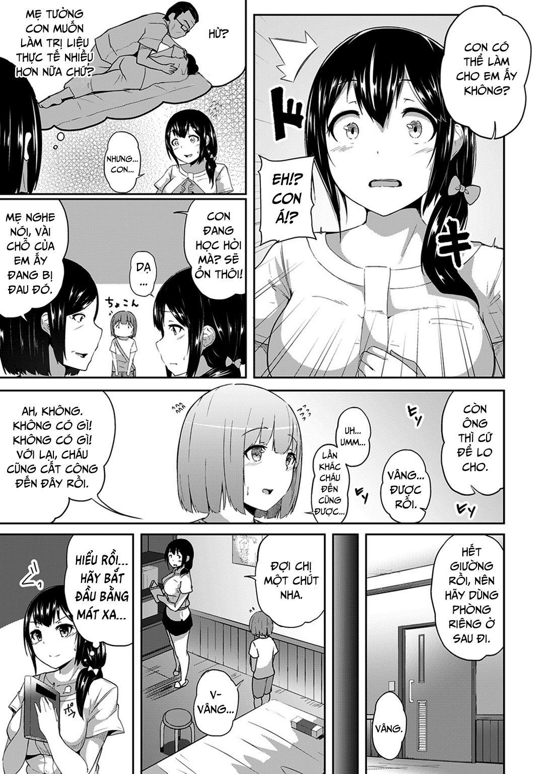 Đọc truyện hentai Tôi ấn nhầm huyệt làm em ấy cứng ngắc!? Bị mát xa ngược lại bằng cặc em ấy! - Chap 1 - Tôi phải chịu trách nhiệm vì ấn nhầm huyệt đạo