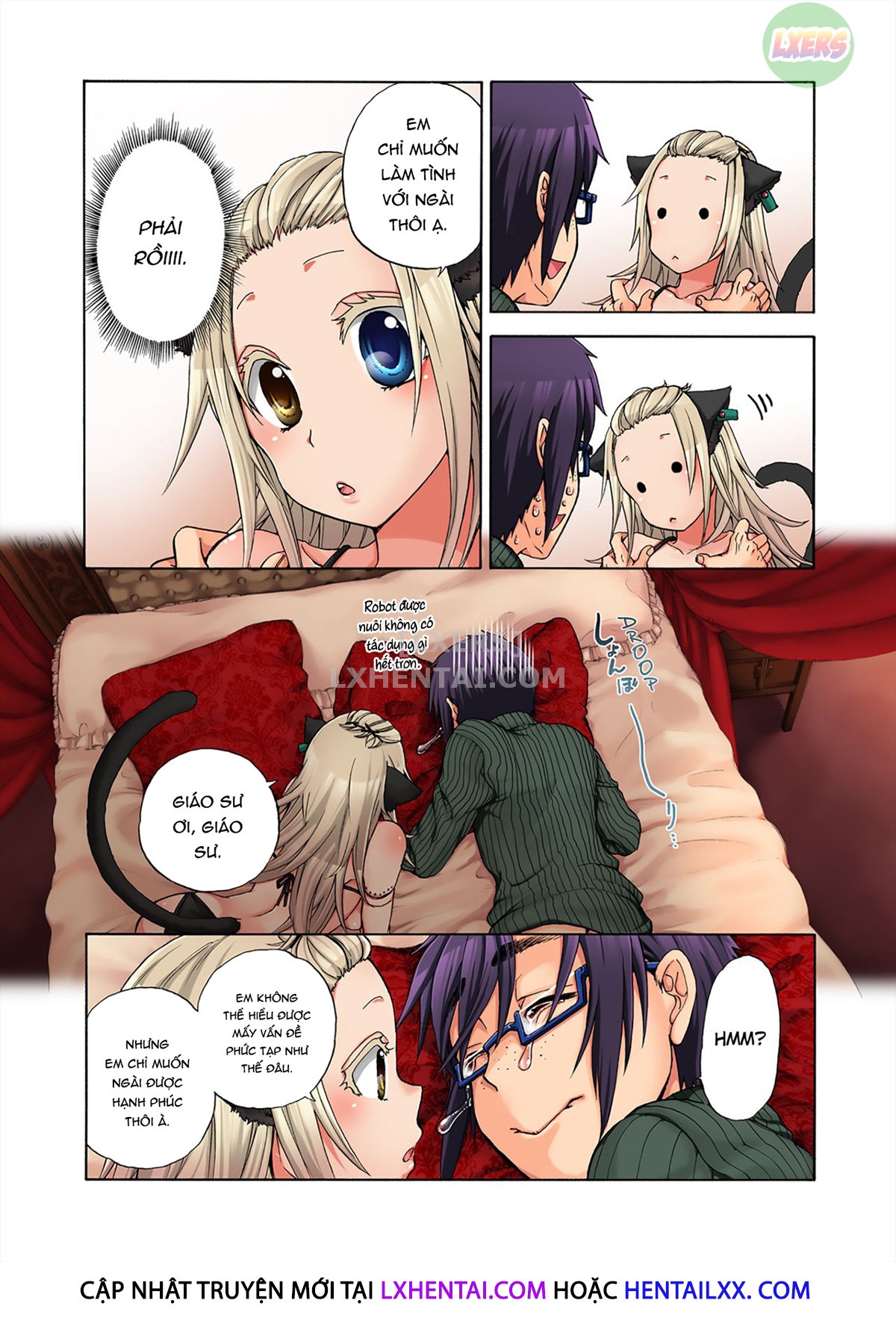 Đọc truyện hentai Robot thú cưng Lilly - Chap 17 | END