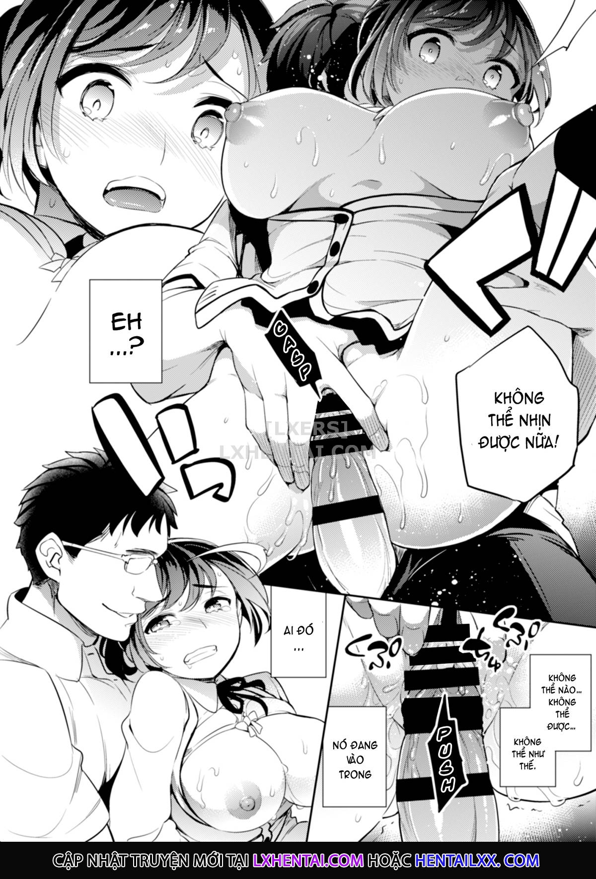 Đọc truyện hentai Sayuri - Kareshi to Hatsu H Mokuzen ni Chikan ni NTR-reta Shoujo - Chap 1