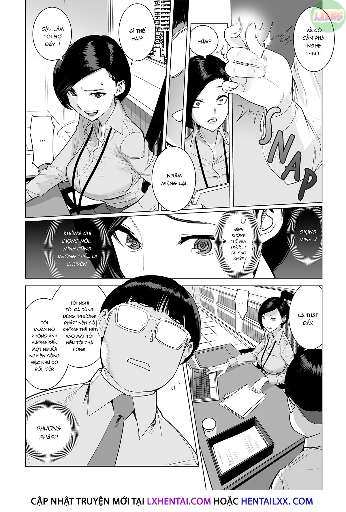 Đọc truyện hentai Điều khiển chị trưởng phòng - Oneshot