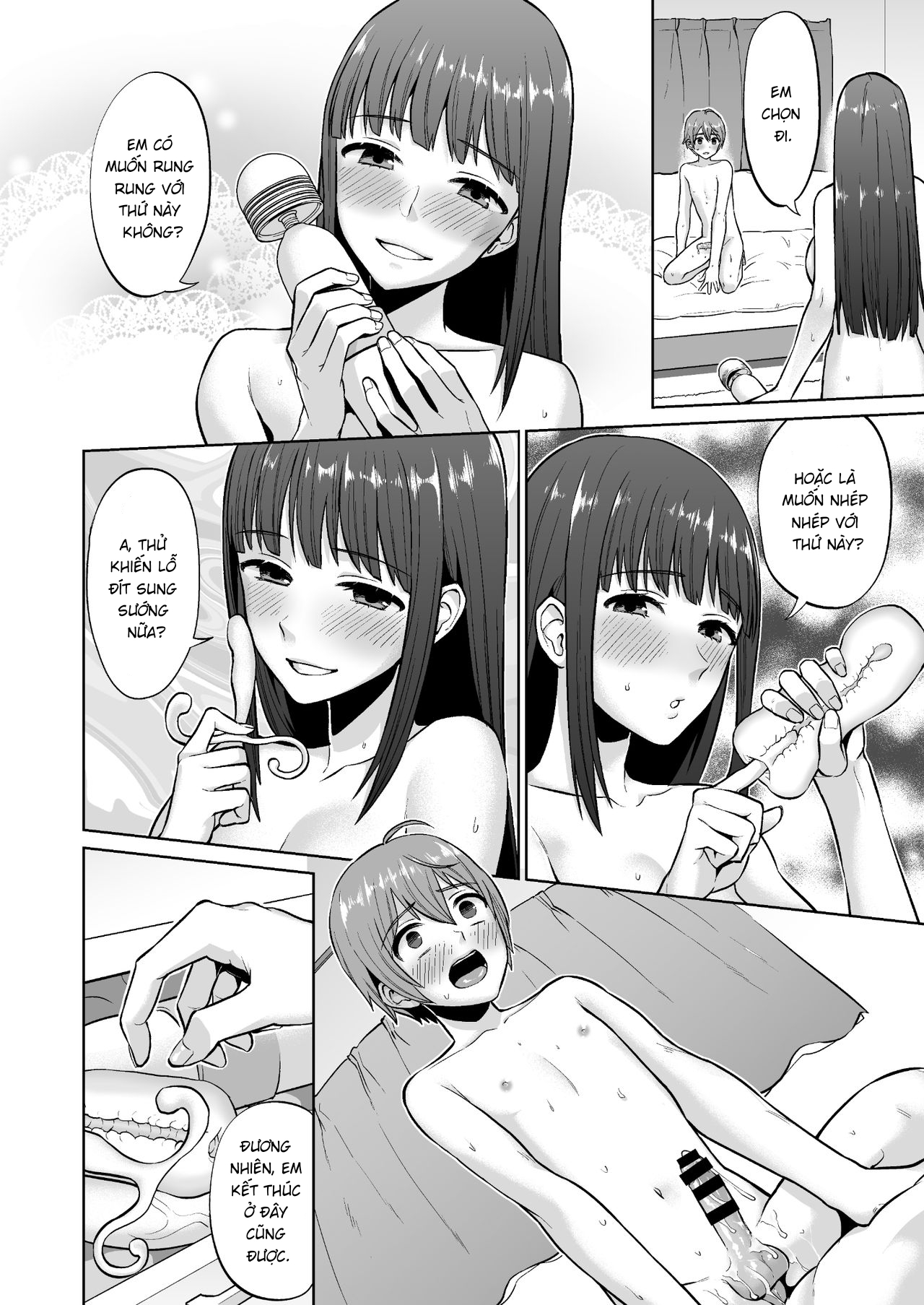 Đọc truyện hentai Bản tính dâm đãng của chị gái điềm tĩnh - Oneshot