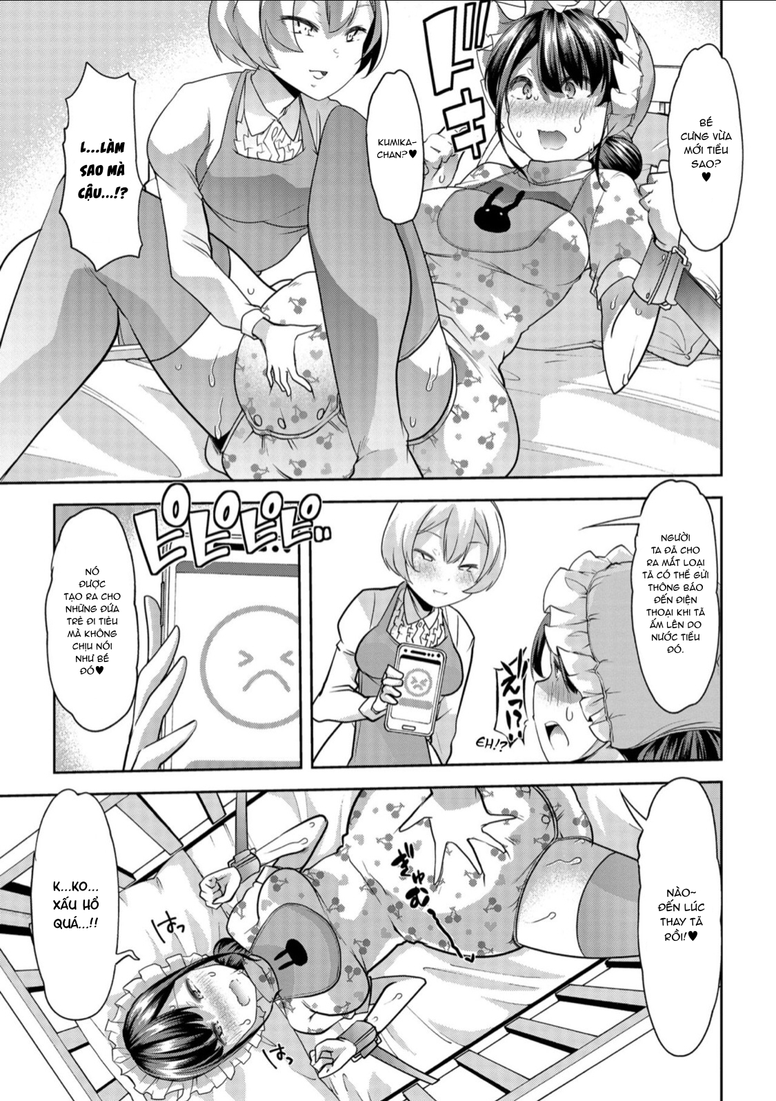 Đọc truyện hentai Himitsu no Gyaku Toilet Training - Chap 3.
