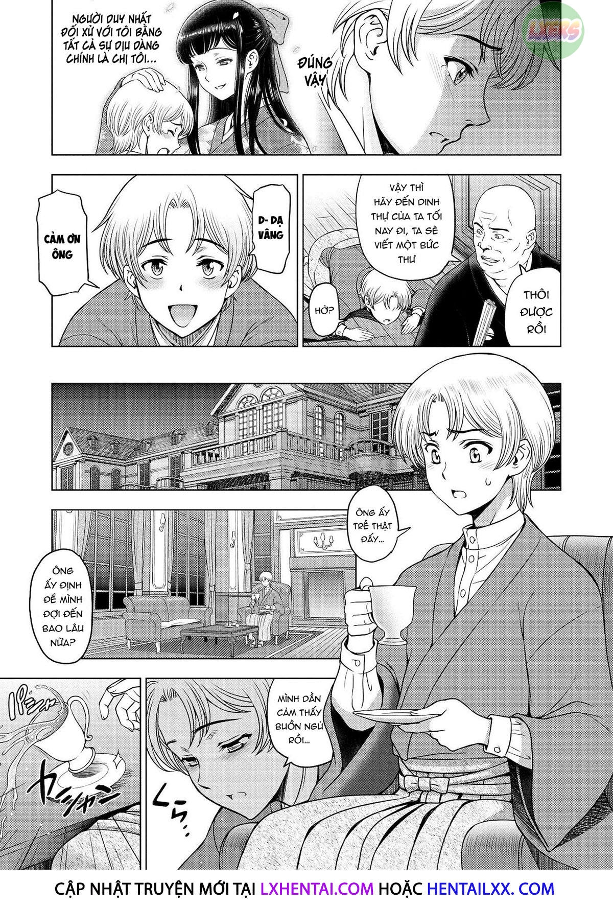 Đọc truyện hentai Chị gái siêu dâm đãng - Chap 8