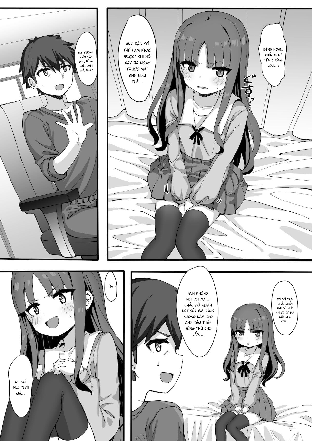Đọc truyện hentai Imouto ni Ashikoki Sareta node, Shikaeshi Oshioki Ecchi - Oneshot