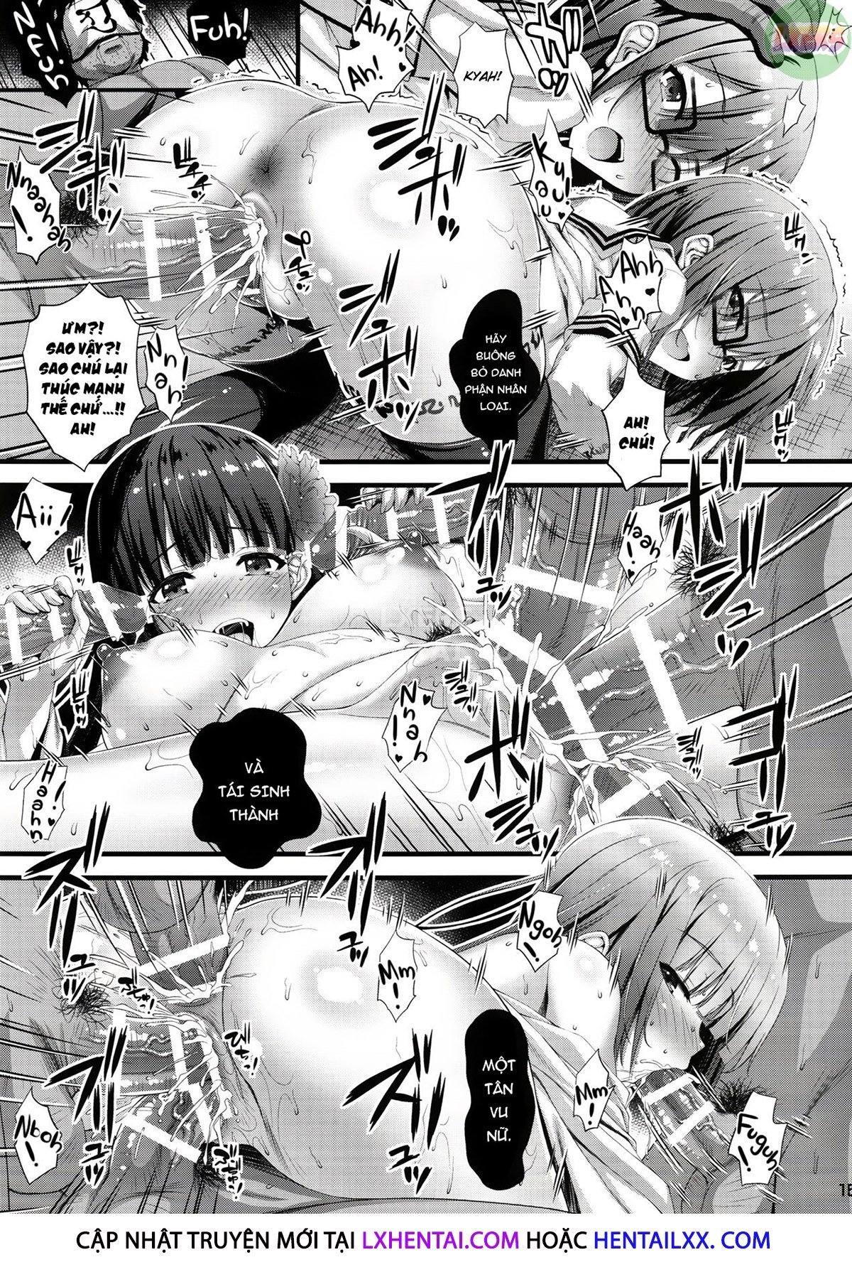 Đọc truyện hentai Niku Miko No Utage - Chap 6 ~Yuushuu No Koyou~