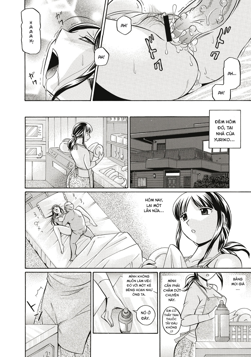 Đọc truyện hentai Yuriko and her Father-in-Law - Chap 2