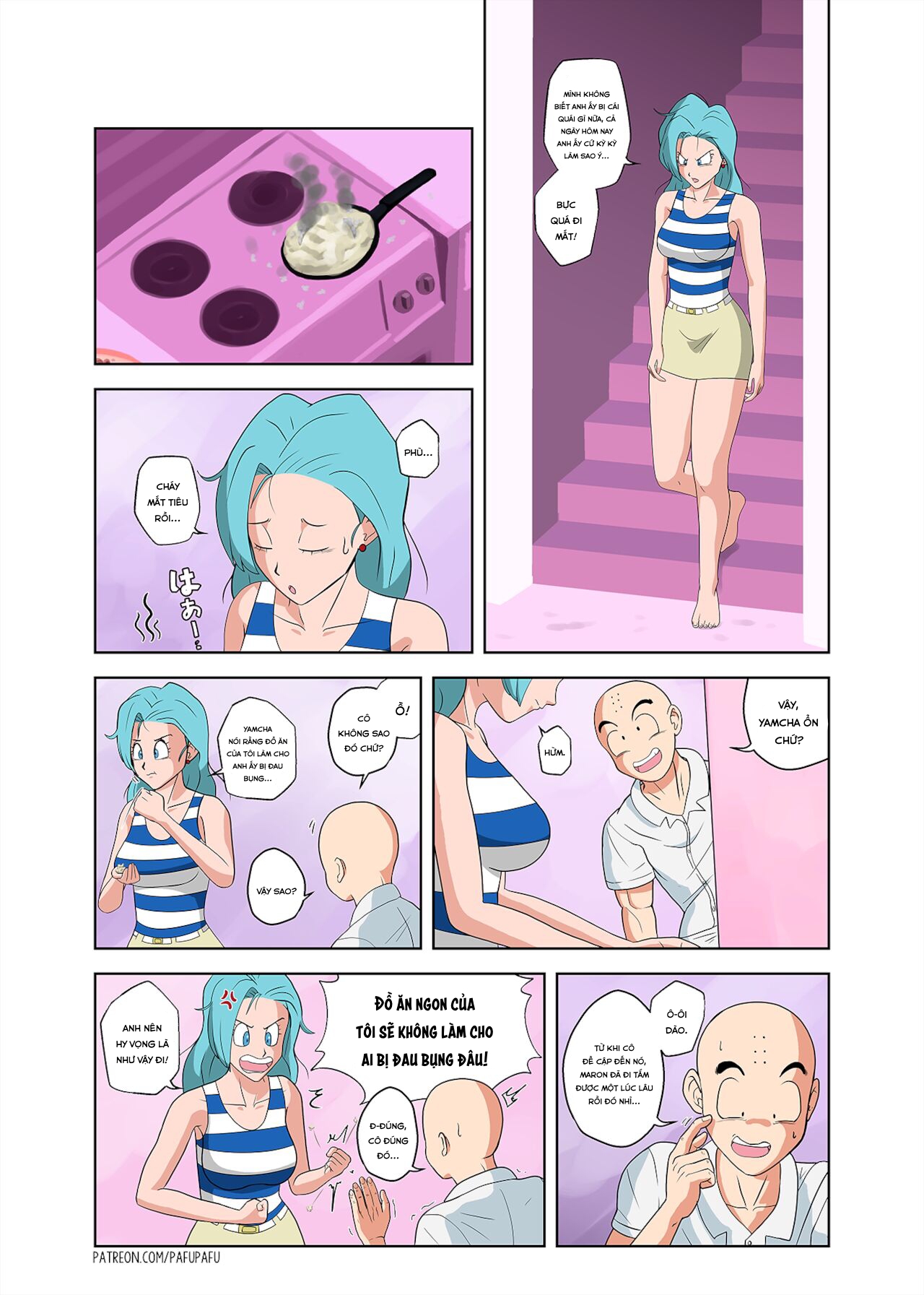 Đọc truyện hentai PafuPafu- Maron's Attack! - Oneshot: Dragonball..