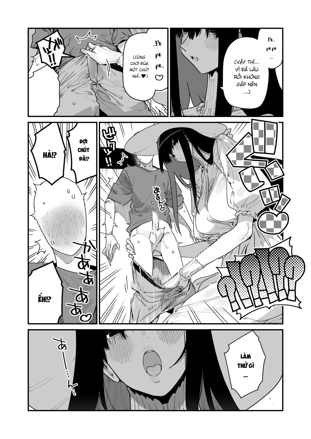 Đọc truyện hentai Shigoto o Yameta node Nido to Kicha Dame to Iwareta Inaka ni Kaette kitara Dekkai Onnanoko no Kai ni Mechamecha ni sareru Hanashi - Chap 1