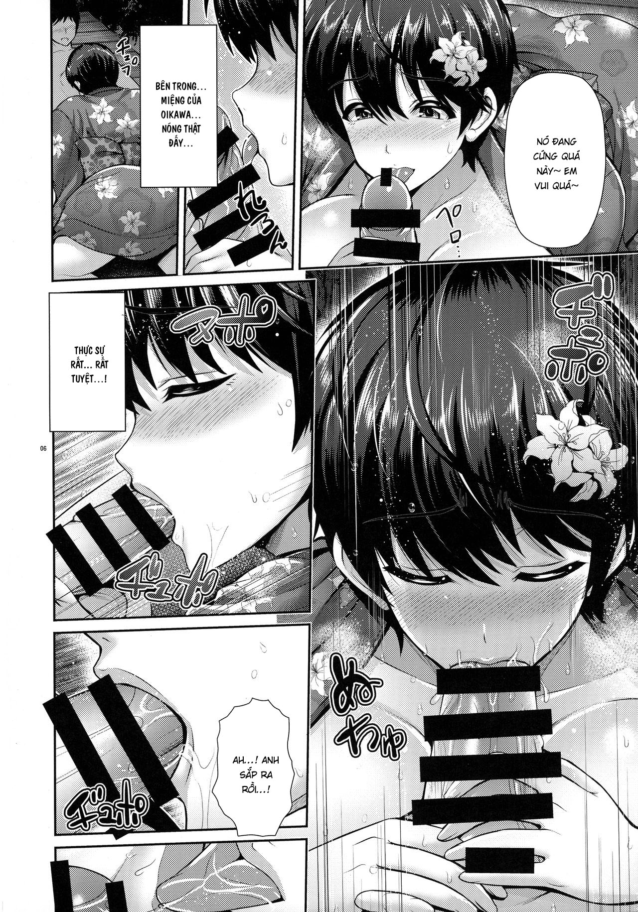 Đọc truyện hentai Oikawas-san và cặp vếu bự trong bộ yukata - Oneshot