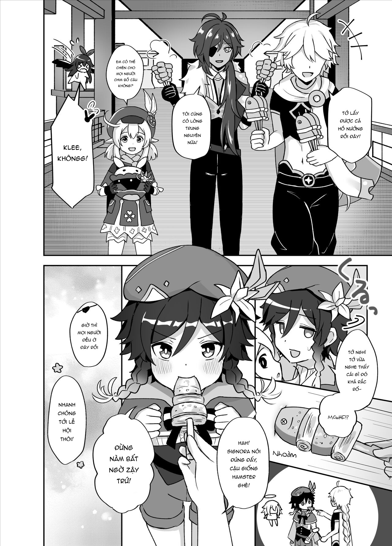 Đọc truyện hentai Tomoru Umi ni Kaze wa Fuku - Oneshot