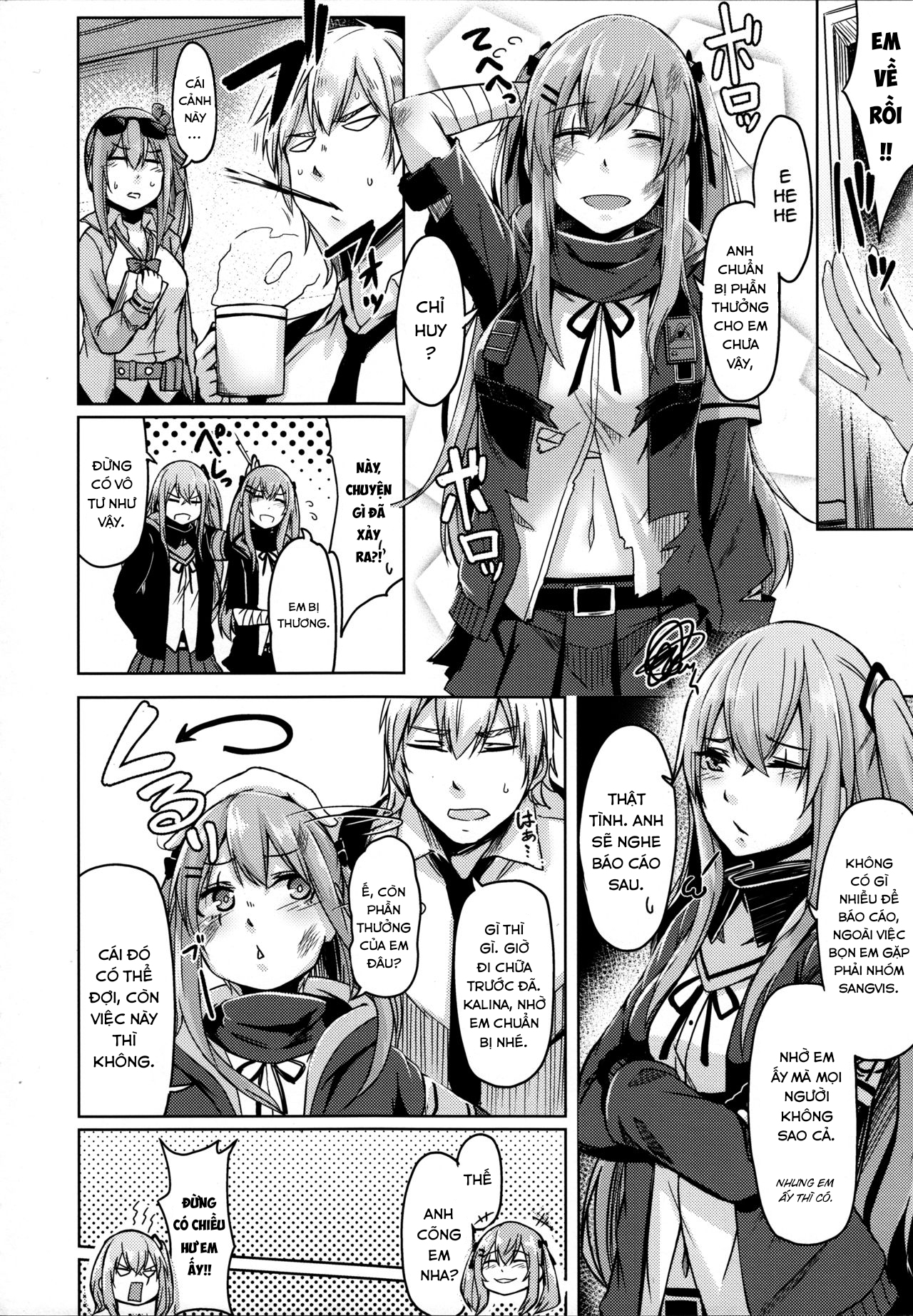 Đọc truyện hentai Kế hoạch gia đình Ump. - Oneshot