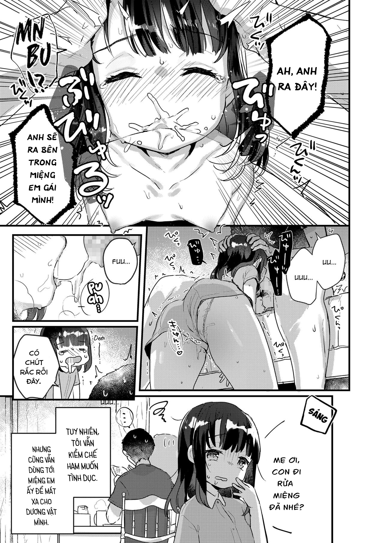 Đọc truyện hentai Em gái tôi không chịu dậy. - Oneshot