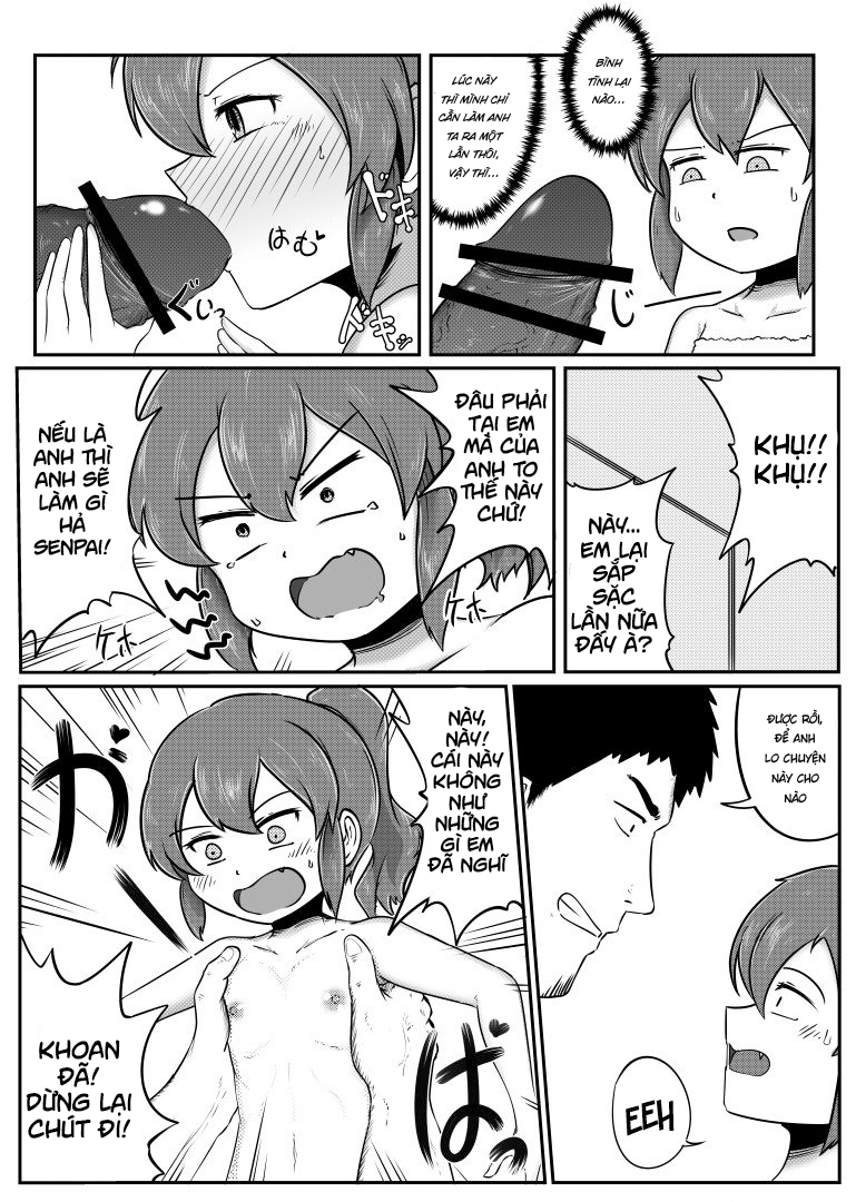 Đọc truyện hentai Senpai ga Uchikomu Kouhai no Hanashi - Oneshot