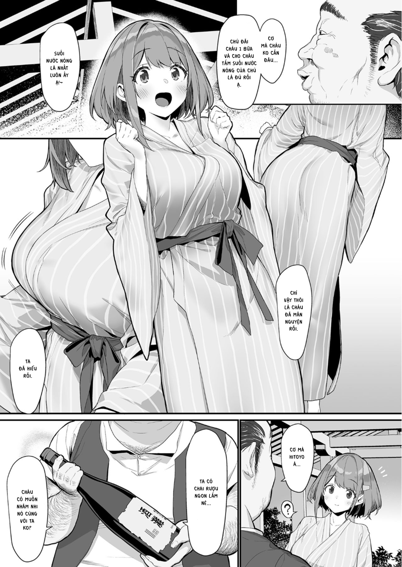 Đọc truyện hentai Hitoyo-chan no Junan 2 - Full 1 + 2 + 3
