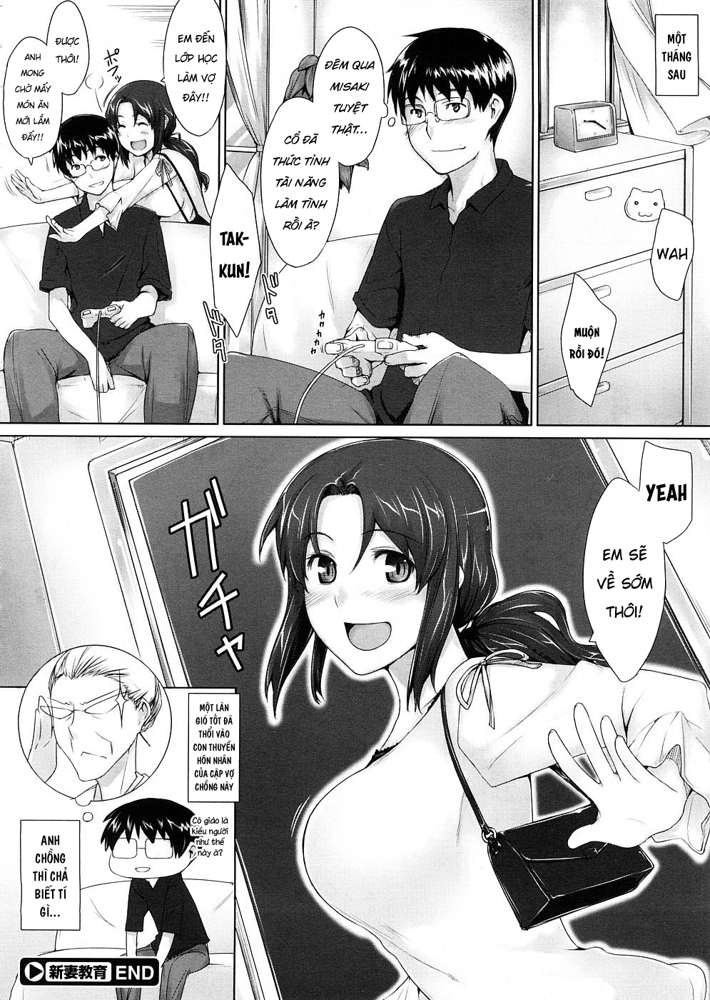 Đọc truyện hentai Dạy dỗ cô vợ mới cưới - Oneshot