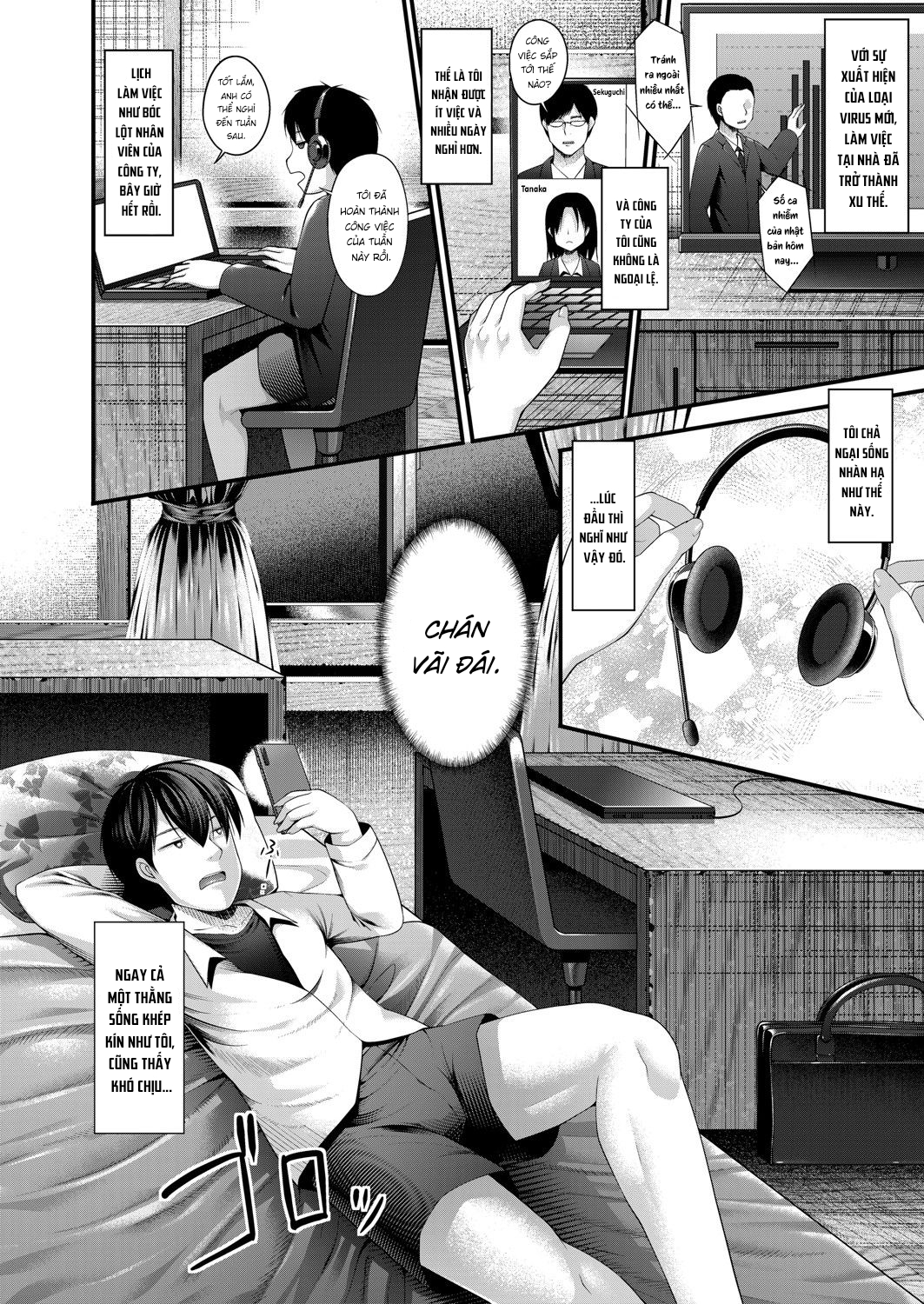 Đọc truyện hentai Hitori Camp o Shite itara Kuro Gal JK na Imouto to Imouto no Tomodachi ga Rannyuu shite kita Kekka Zenpen - Chap 1
