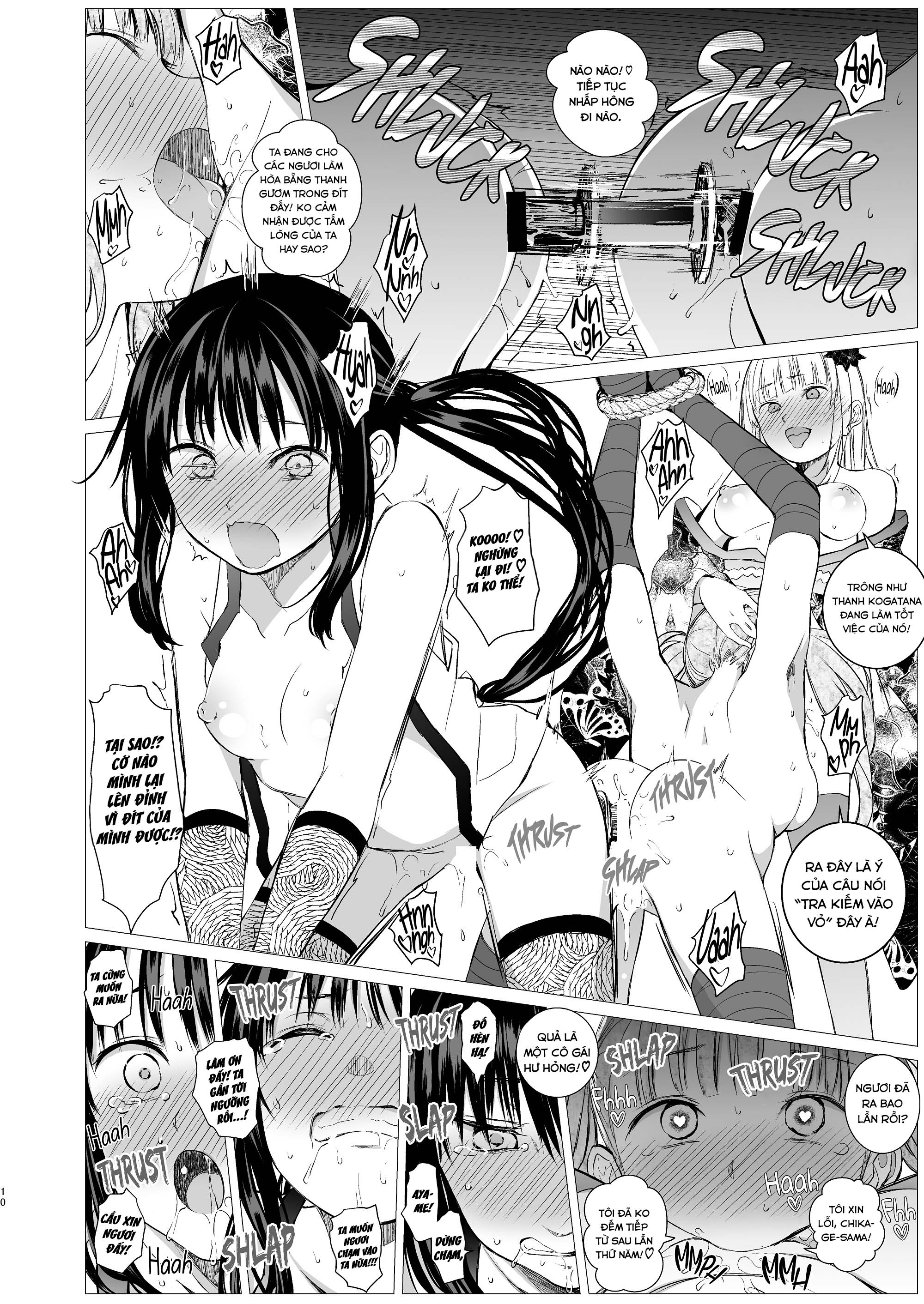 Đọc truyện hentai Oshinobi Shoujo No Asobikata - Oneshot