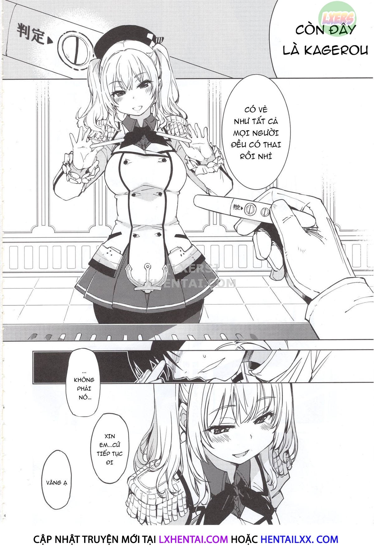 Đọc truyện hentai Hishokan Kashima No Houkokusho Chap 1
