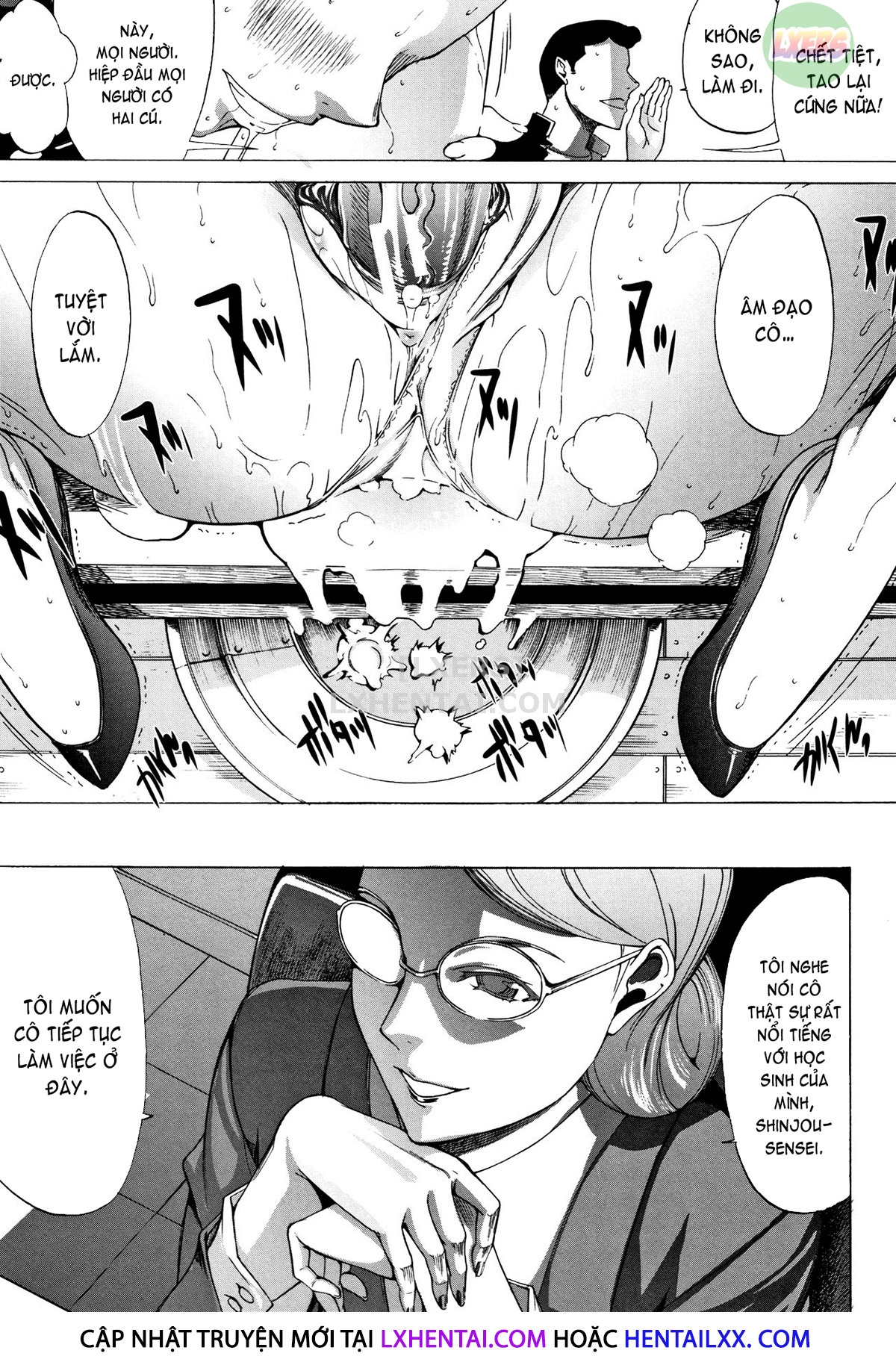 Đọc truyện hentai Shinjin Onna Kyoushi Shinjou Yuuko Chap 13
