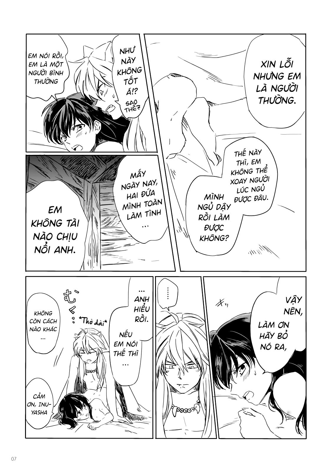 Đọc truyện hentai Tuyển tập Inuyasha - Chap 3: Super Comic City Free Distribution Inu x Kago Manga