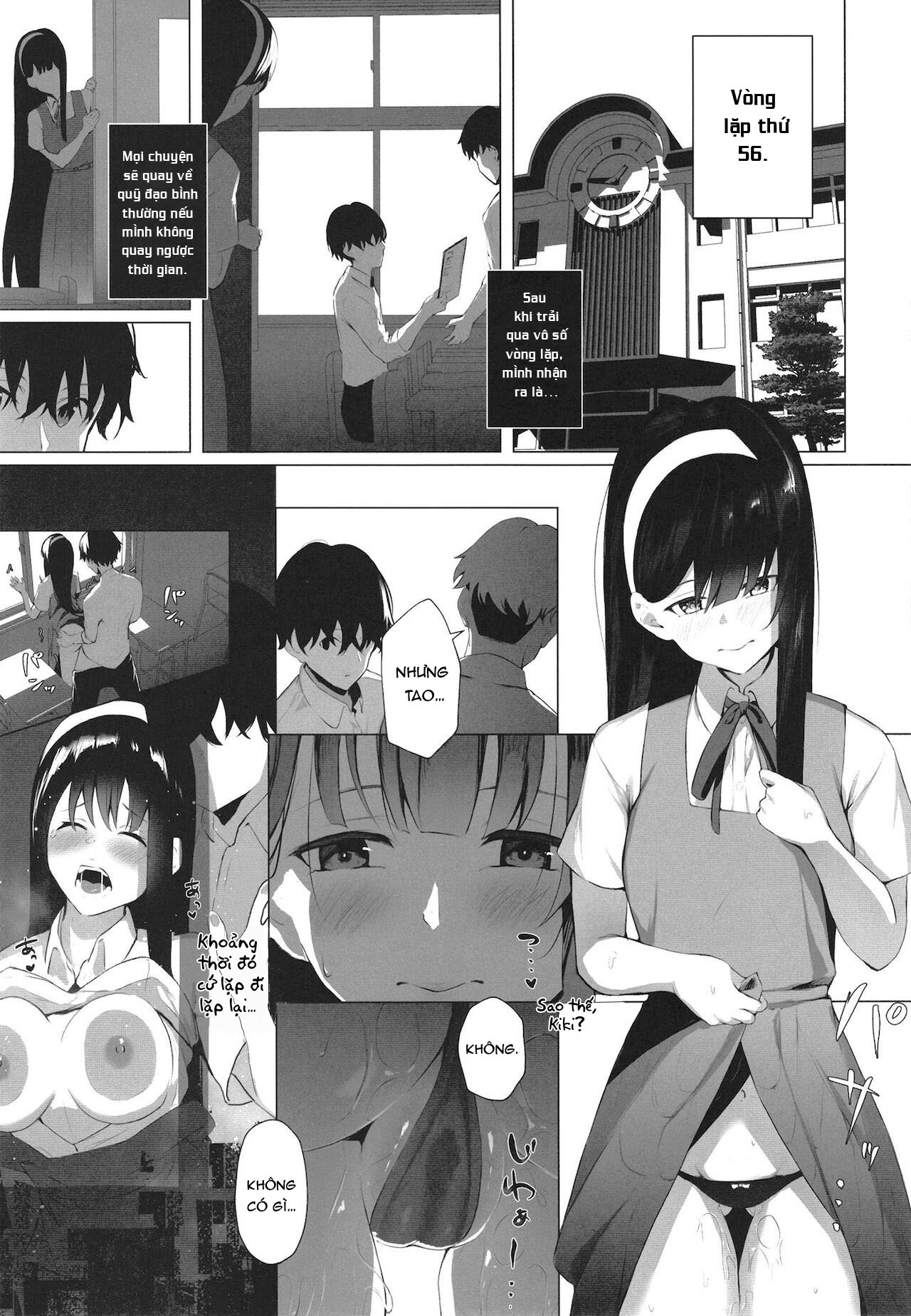 Đọc truyện hentai Cô em gái nghiện tua ngược thời gian! - Chap 2