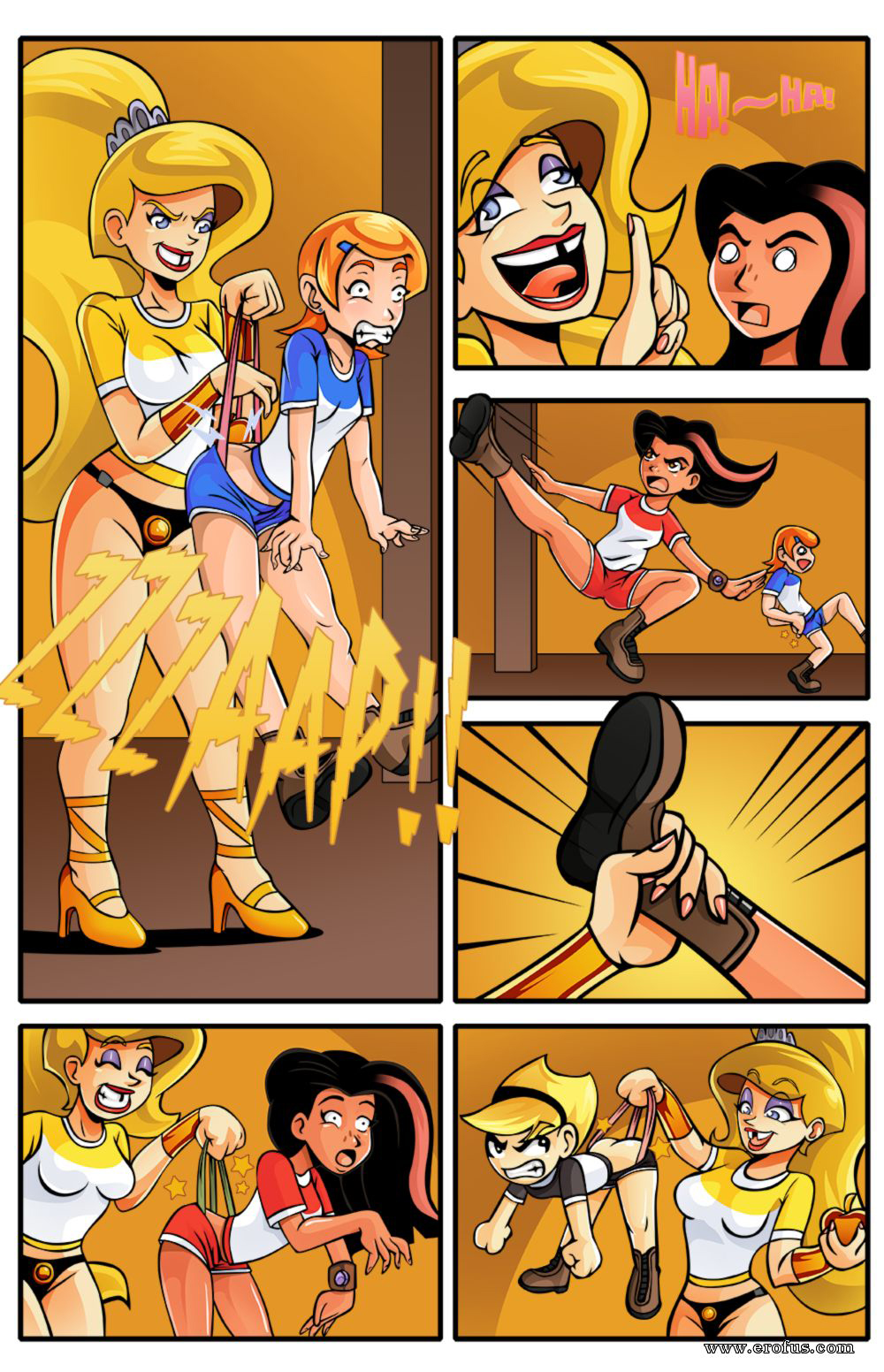 Đọc truyện hentai Trại hè cùng các nhân vật hoạt hình: Nữ thần hỗn mang Eris - Oneshot