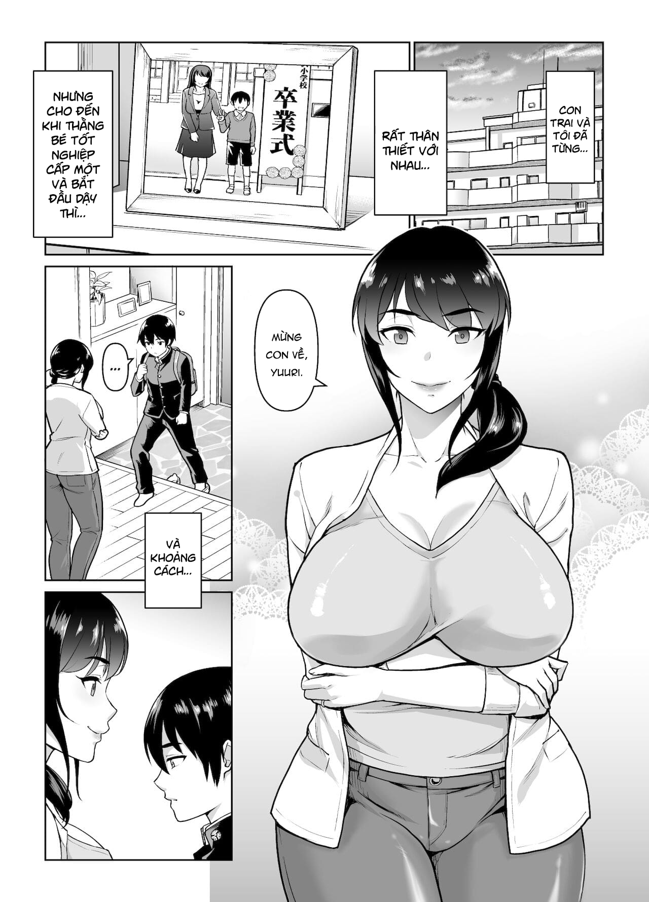 Đọc truyện hentai Boshi Kara Hajimeru Renai Kankei - Oneshot
