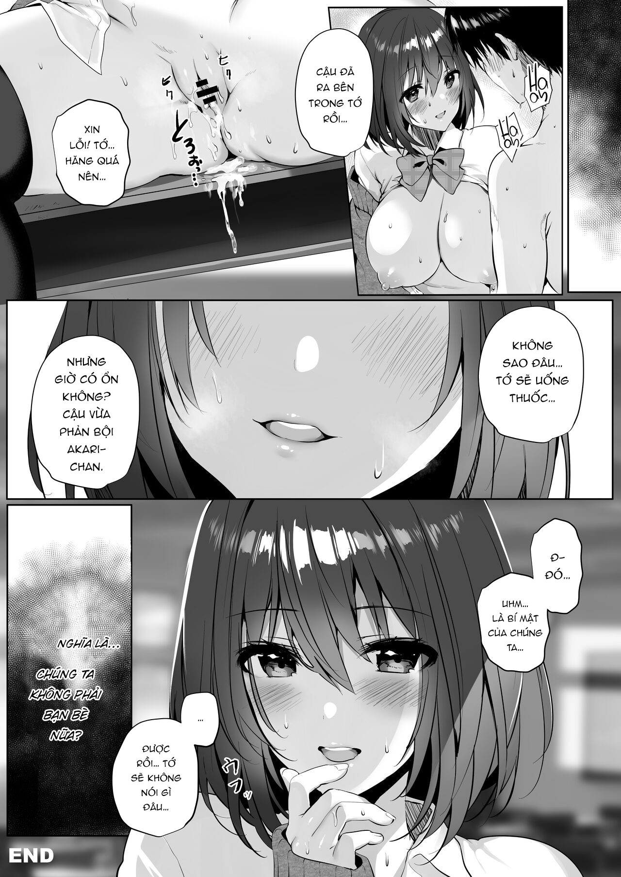Đọc truyện hentai Người bạn ngực to đã quyến rũ tôi ngay cả khi tôi có bạn gái - Oneshot