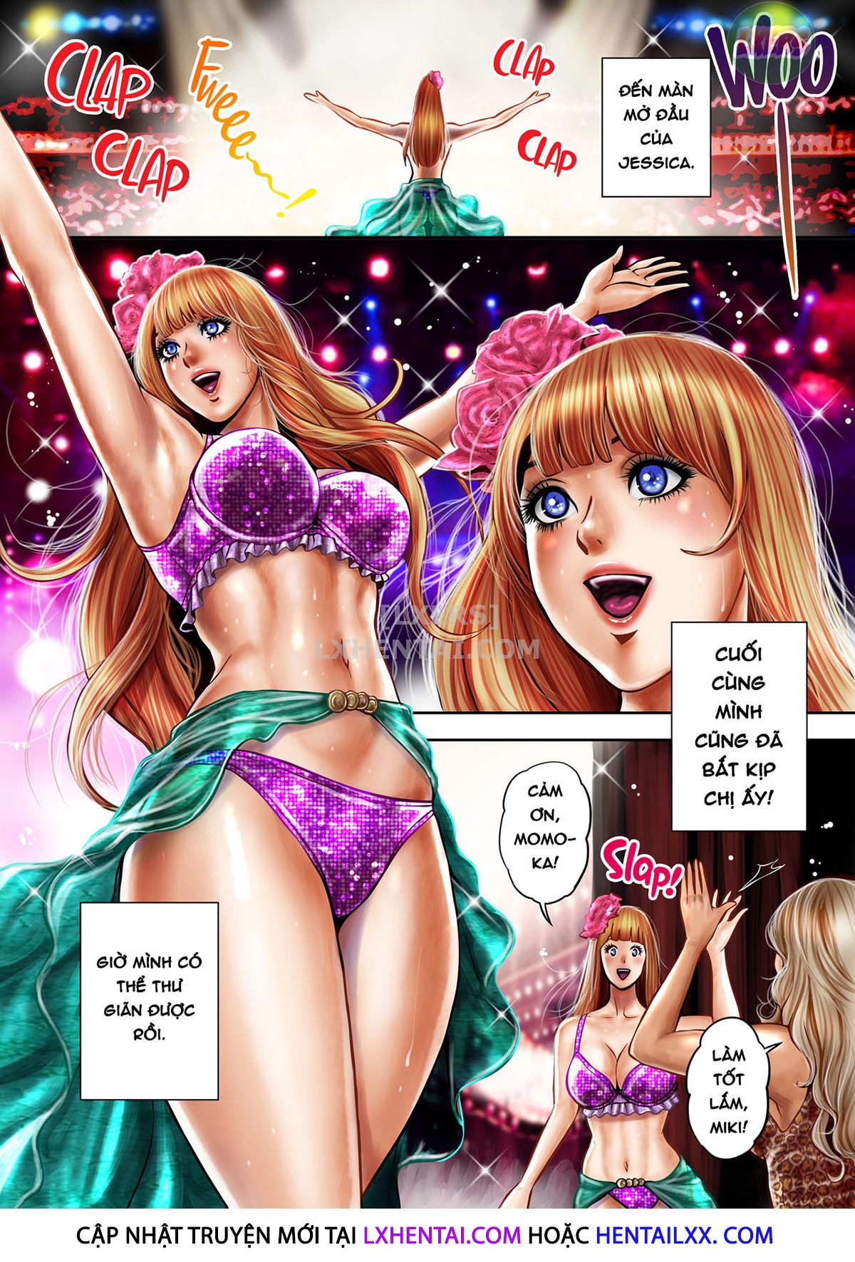 Đọc truyện hentai Bitch on the Pole - Chap 2 - [END]