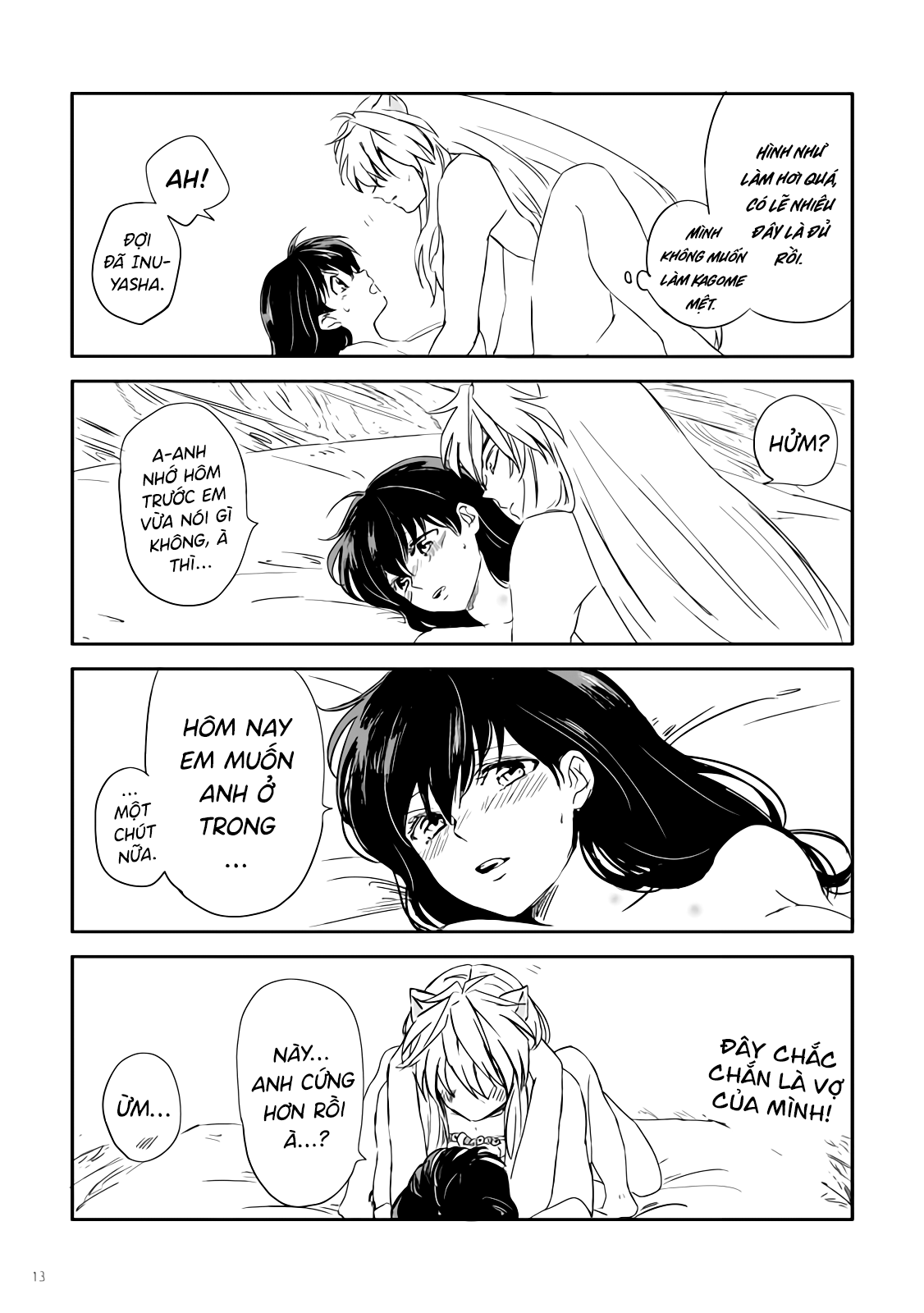 Đọc truyện hentai Tuyển tập Inuyasha - Chap 3: Super Comic City Free Distribution Inu x Kago Manga