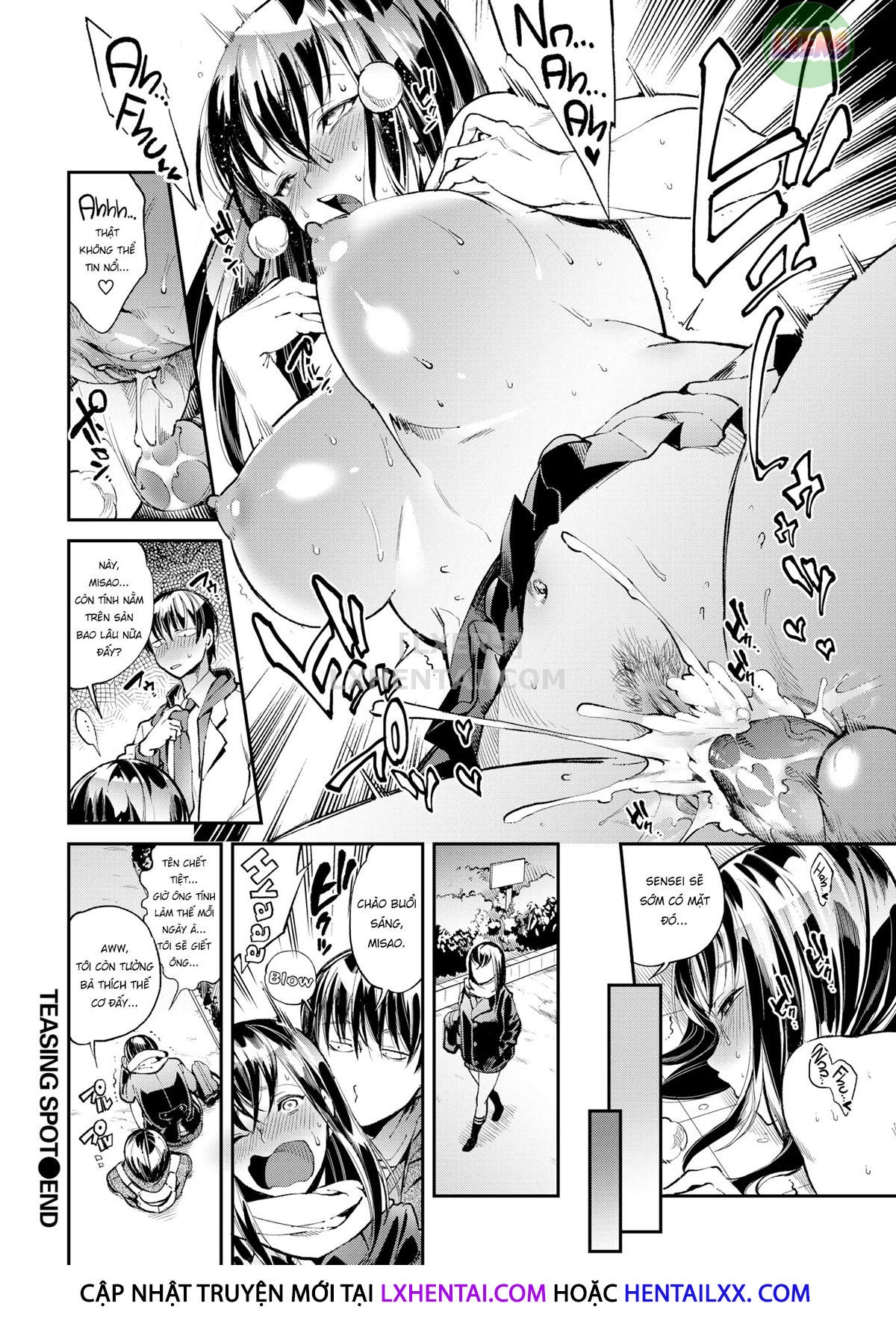 Đọc truyện hentai Điểm nhạy cảm - Oneshot