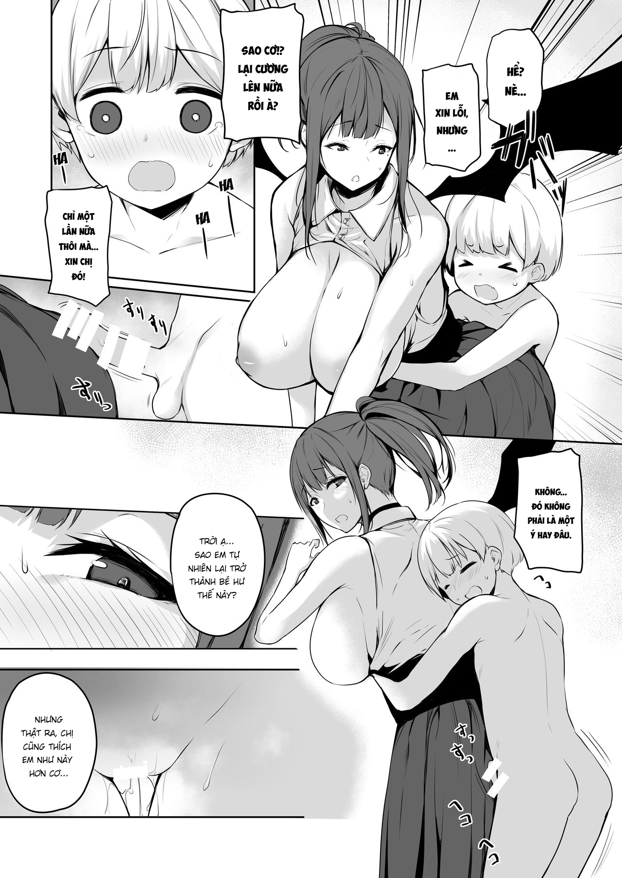 Đọc truyện hentai Dòng sữa Succubus - Oneshot