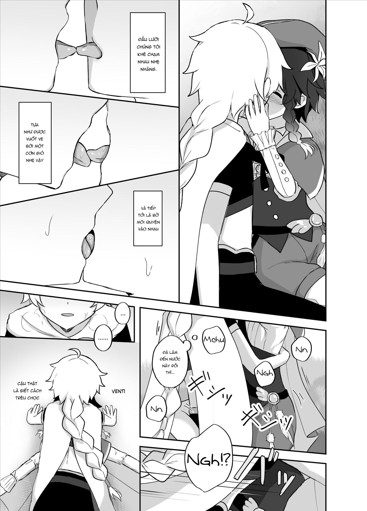 Đọc truyện hentai Tomoru Umi ni Kaze wa Fuku - Oneshot
