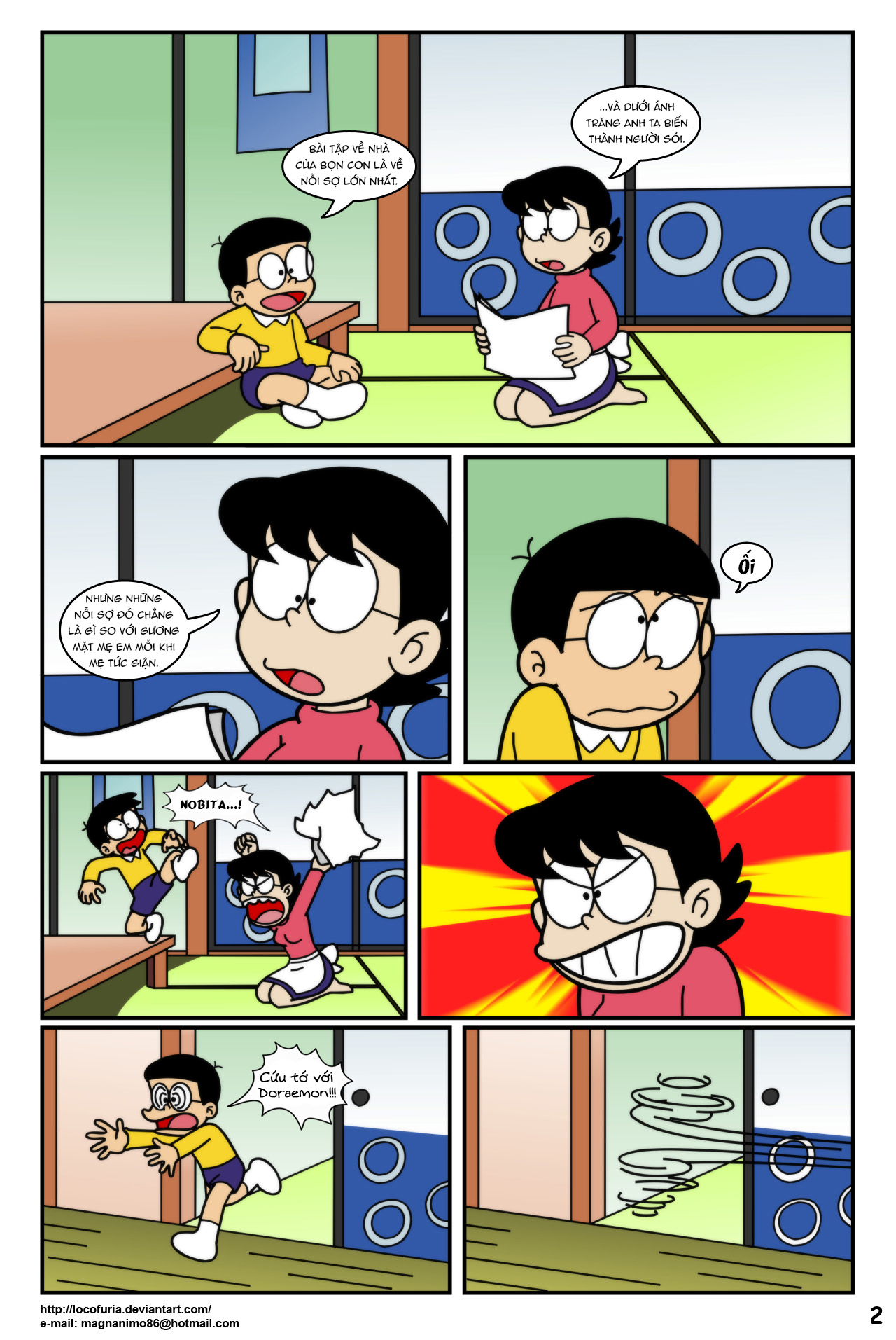 Đọc truyện hentai DORAEMON? - Vol 1 - Chap 1: Kem Người Sói