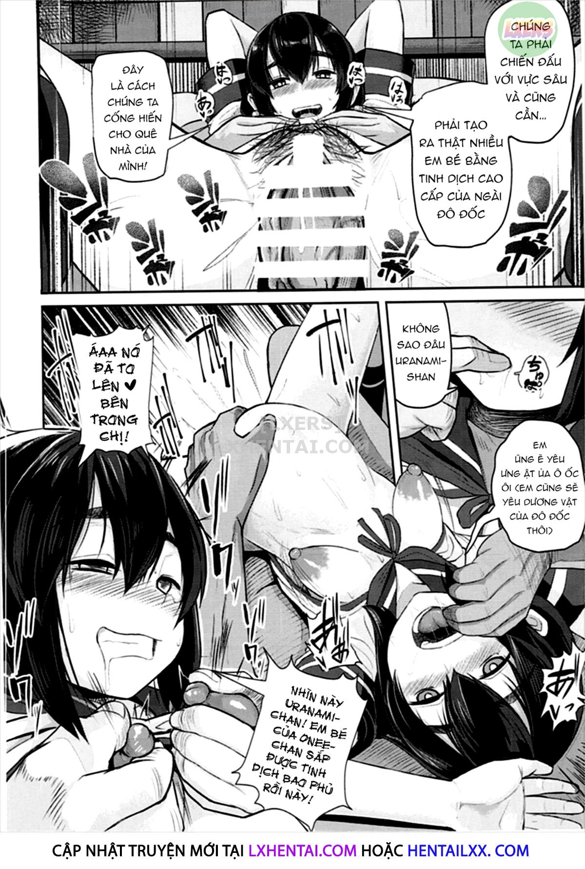Đọc truyện hentai Uranami, Uketamawarimashita... - Oneshot
