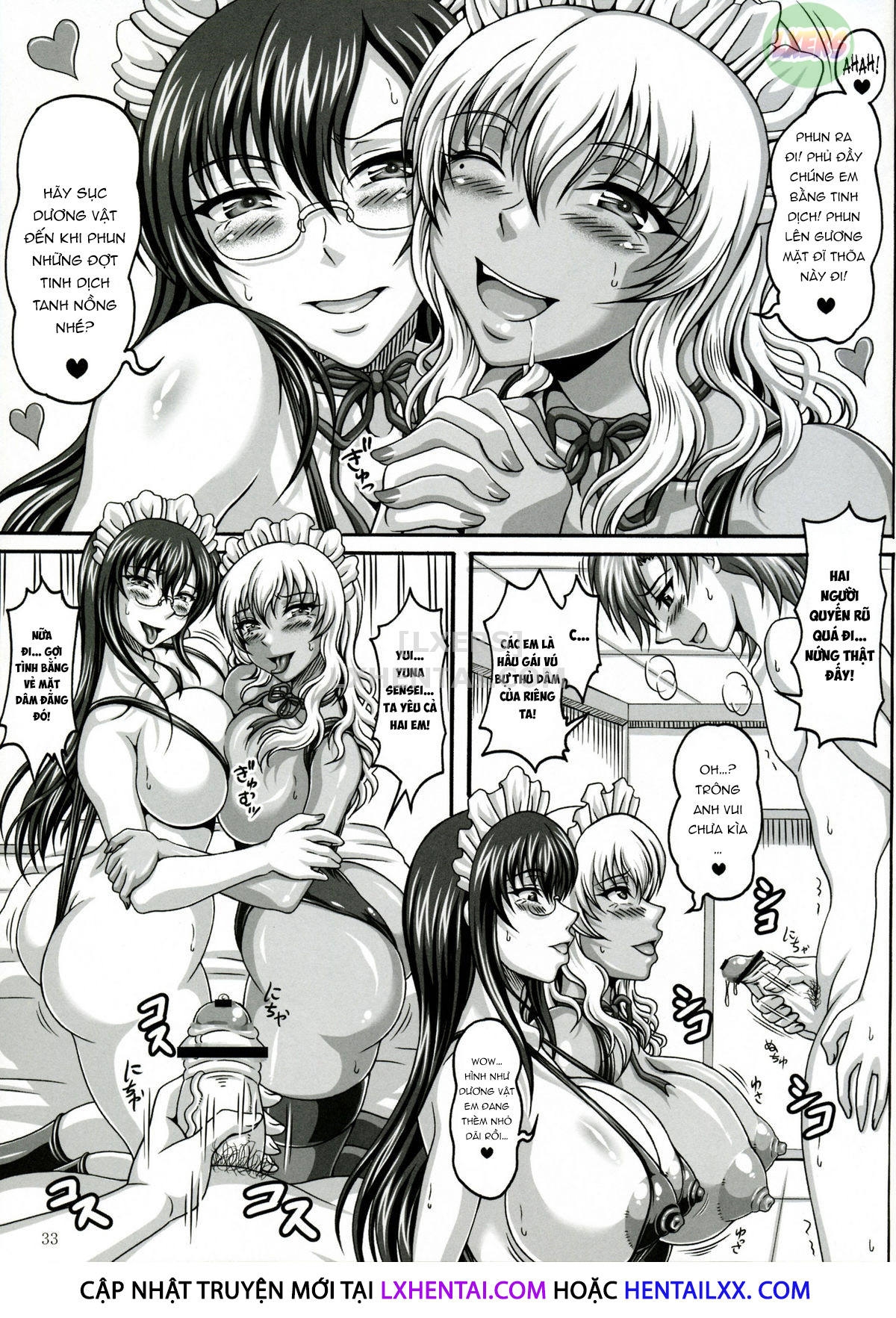 Đọc truyện hentai My Personal Big Breasted Masturbation Maid -X2- - Oneshot