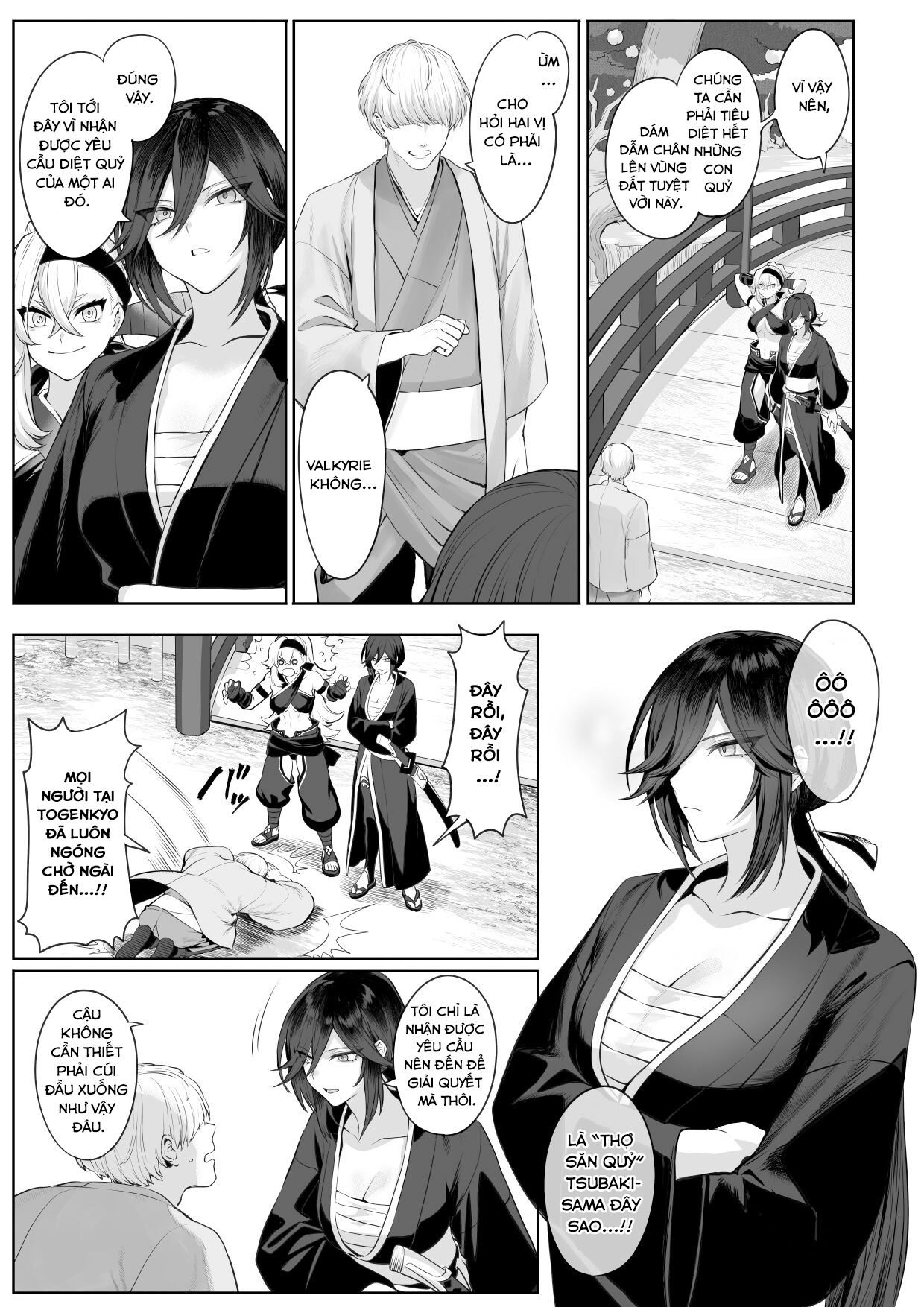 Đọc truyện hentai Câu chuyện về những Valkyrie! ~Nữ phù thuỷ~ - ~Nữ Samurai~ Phần đầu