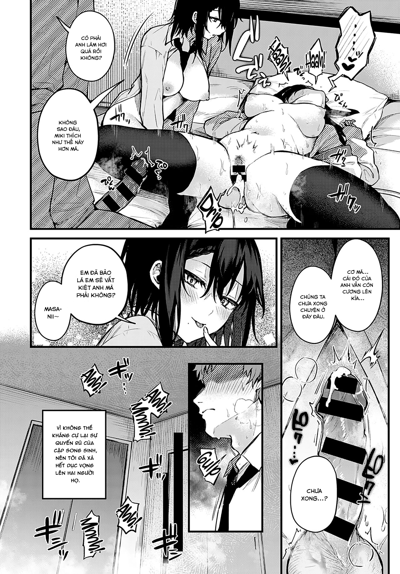 Đọc truyện hentai Twins in Heat - Oneshot
