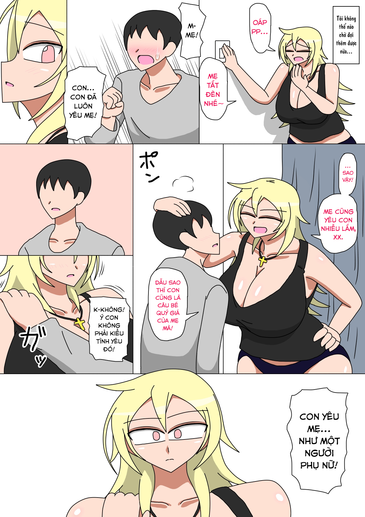 Đọc truyện hentai Sống cùng với bà mẹ của tôi! - Oneshot