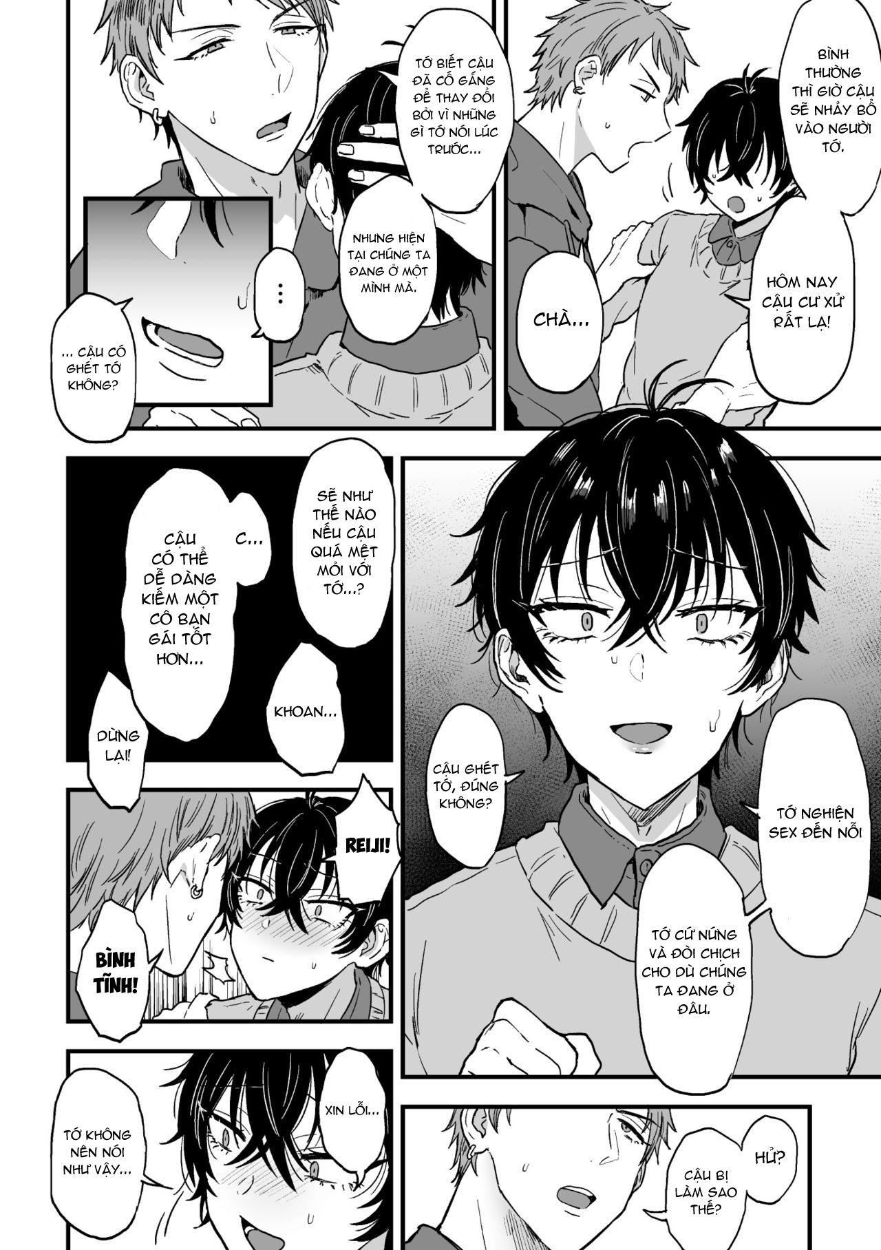Đọc truyện hentai Yêu, Yêu Lắm Và Quá Yêu - Chap 2 - Ngon vê lờ ae ạ