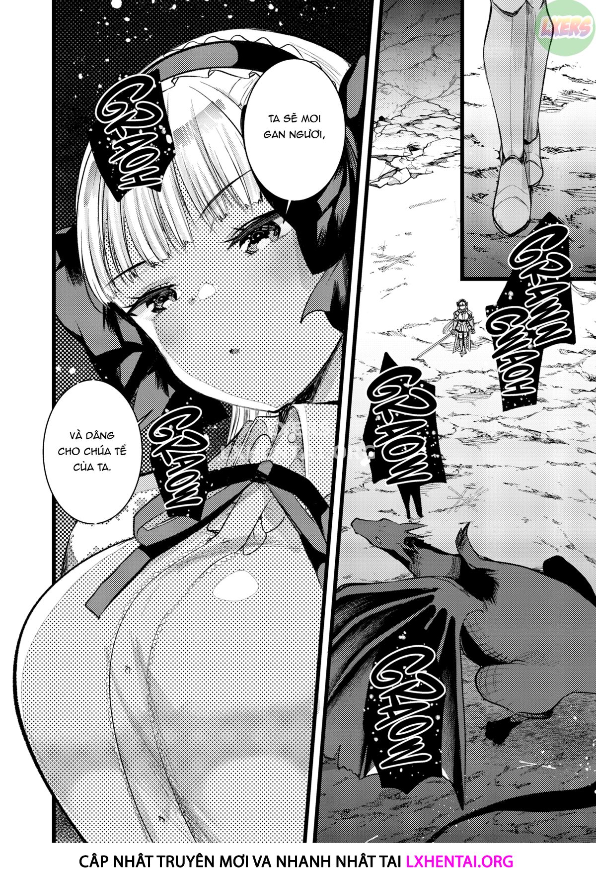 Đọc truyện hentai Cuộc sống thư thái nơi đảo hoang cùng cô Kỵ sĩ công chúa Level 1 - Chap 10