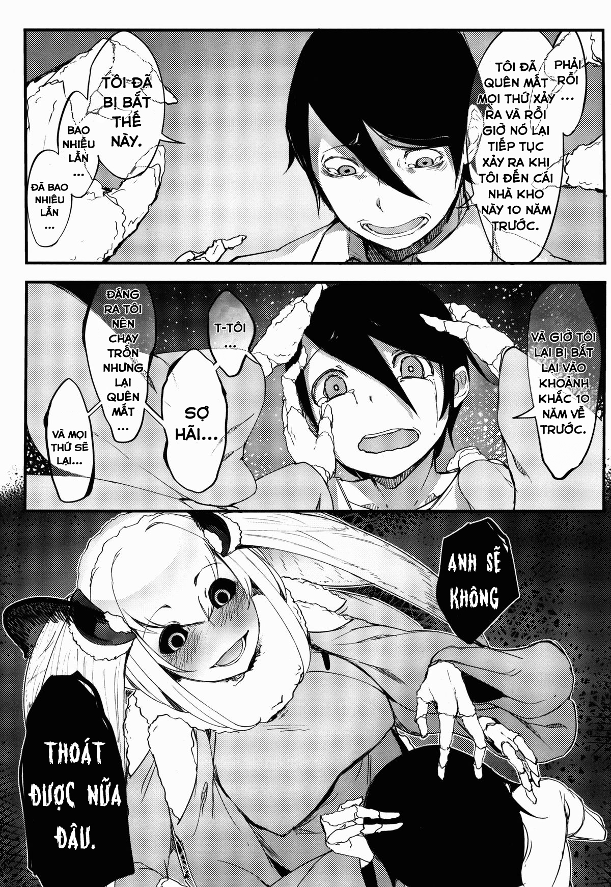 Đọc truyện hentai Nền Trắng Kí Ức - Chap 2 - Ác mộng