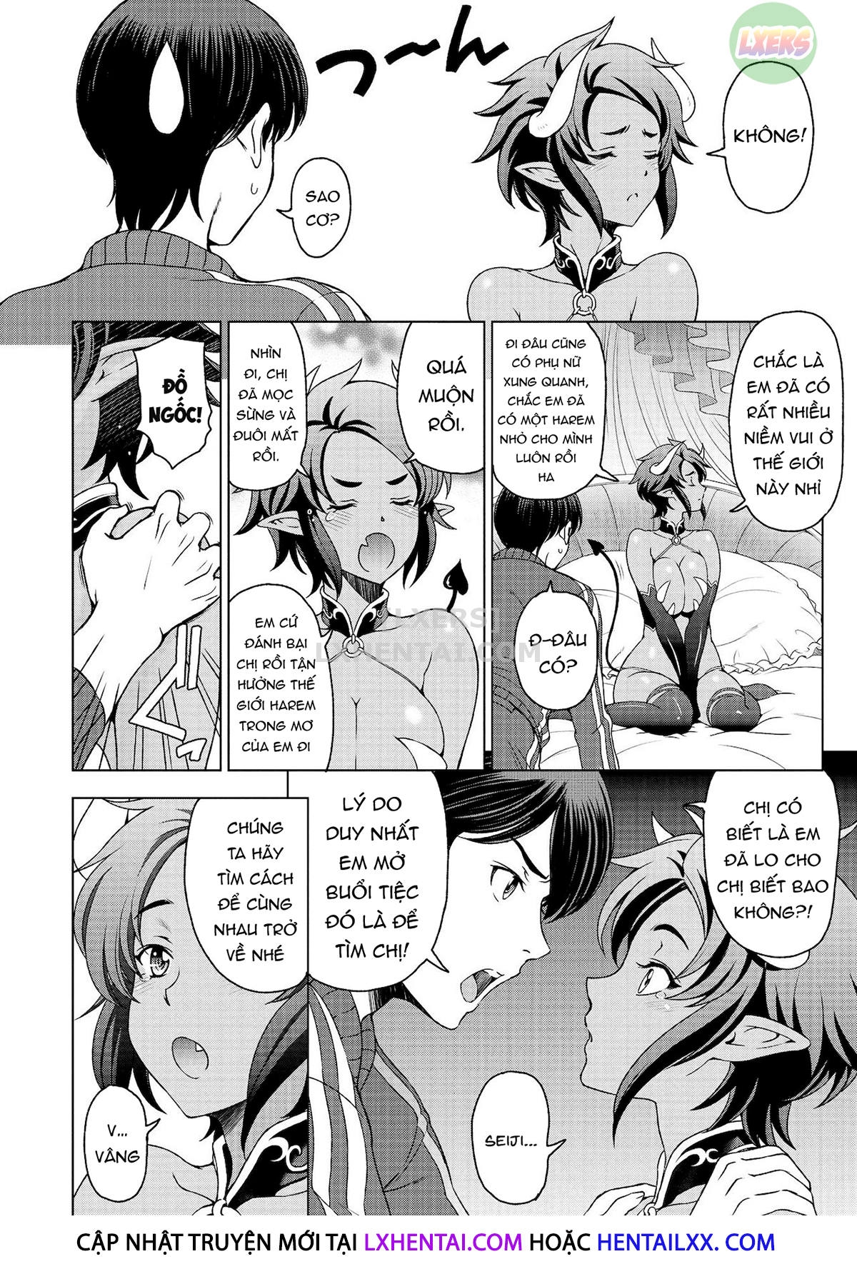 Đọc truyện hentai Chị gái siêu dâm đãng - Chap 3