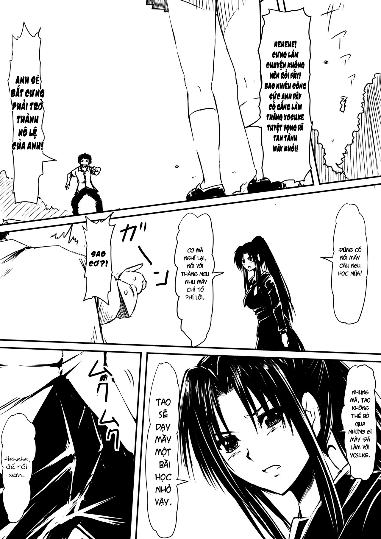 Đọc truyện hentai Thiếu niên và con cặc thần thánh mê hoặc chị em - Chap 1