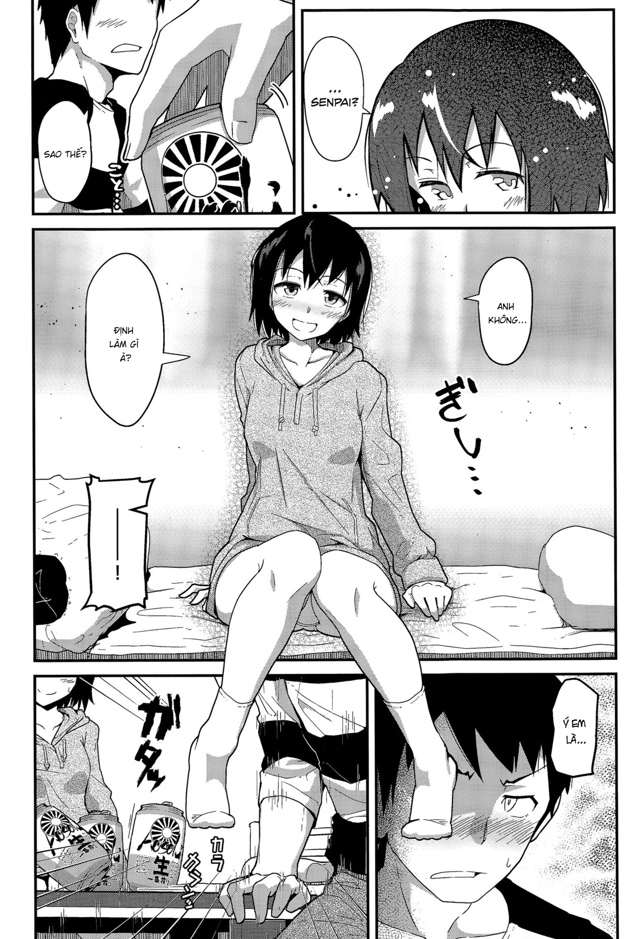 Đọc truyện hentai Senpai Kouhai Danjo Jijou - Oneshot