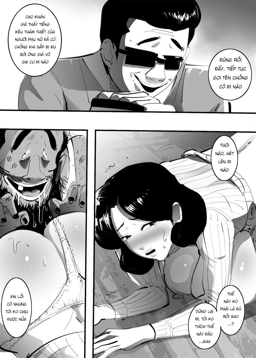 Đọc truyện hentai Một người phụ nữ đã có chồng phải làm tình với lão già vô gia cư để trang trải nợ nần - Oneshot