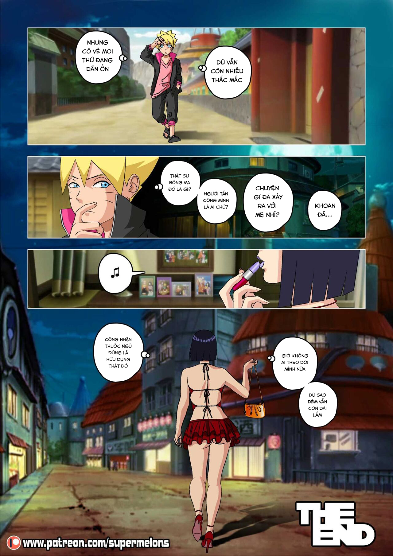 Đọc truyện hentai The mom of Boruto (Naruto) - Oneshot